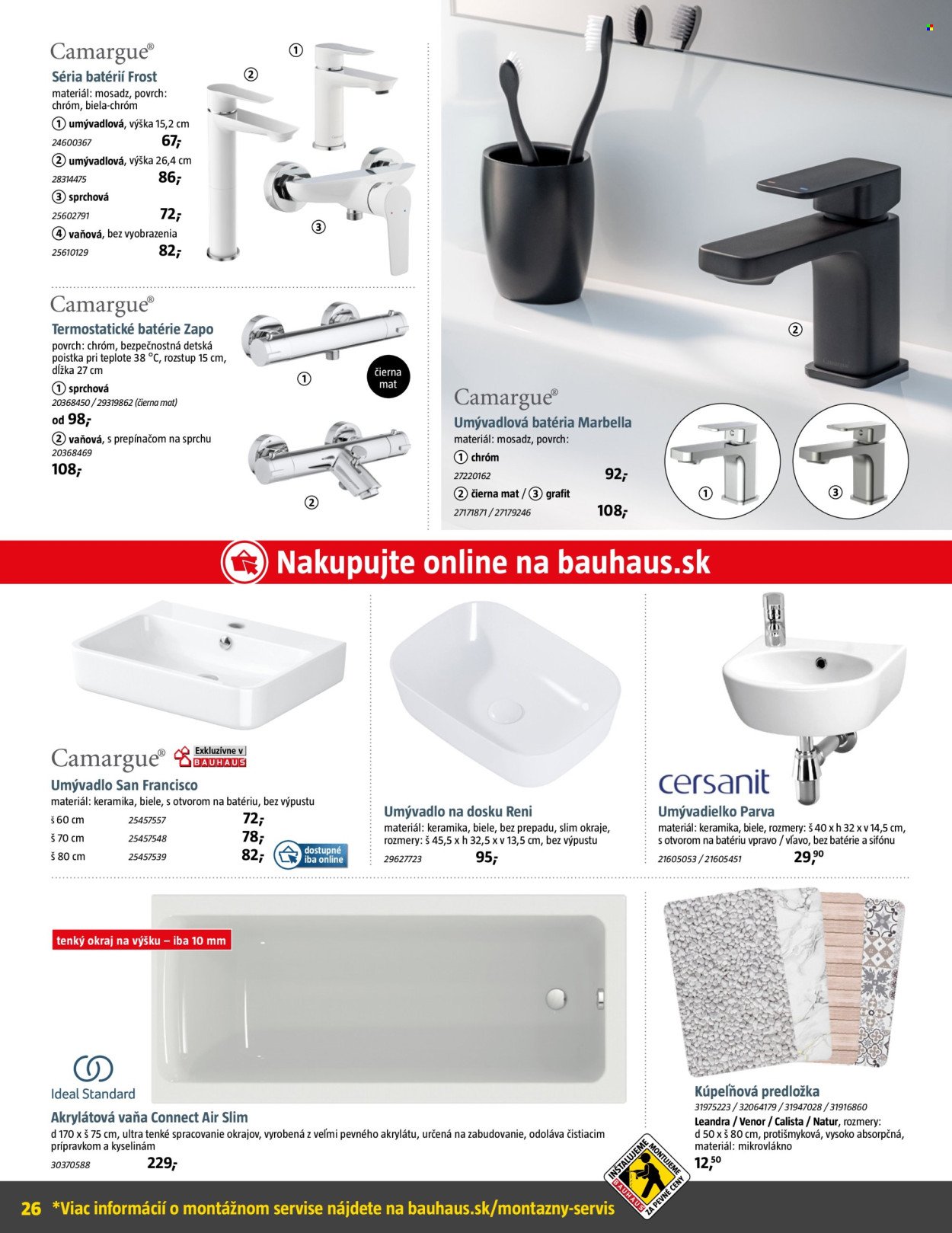 BAUHAUS leták - Aktuálna ponuka (2026-02-09 - 2026-03-08) | 26