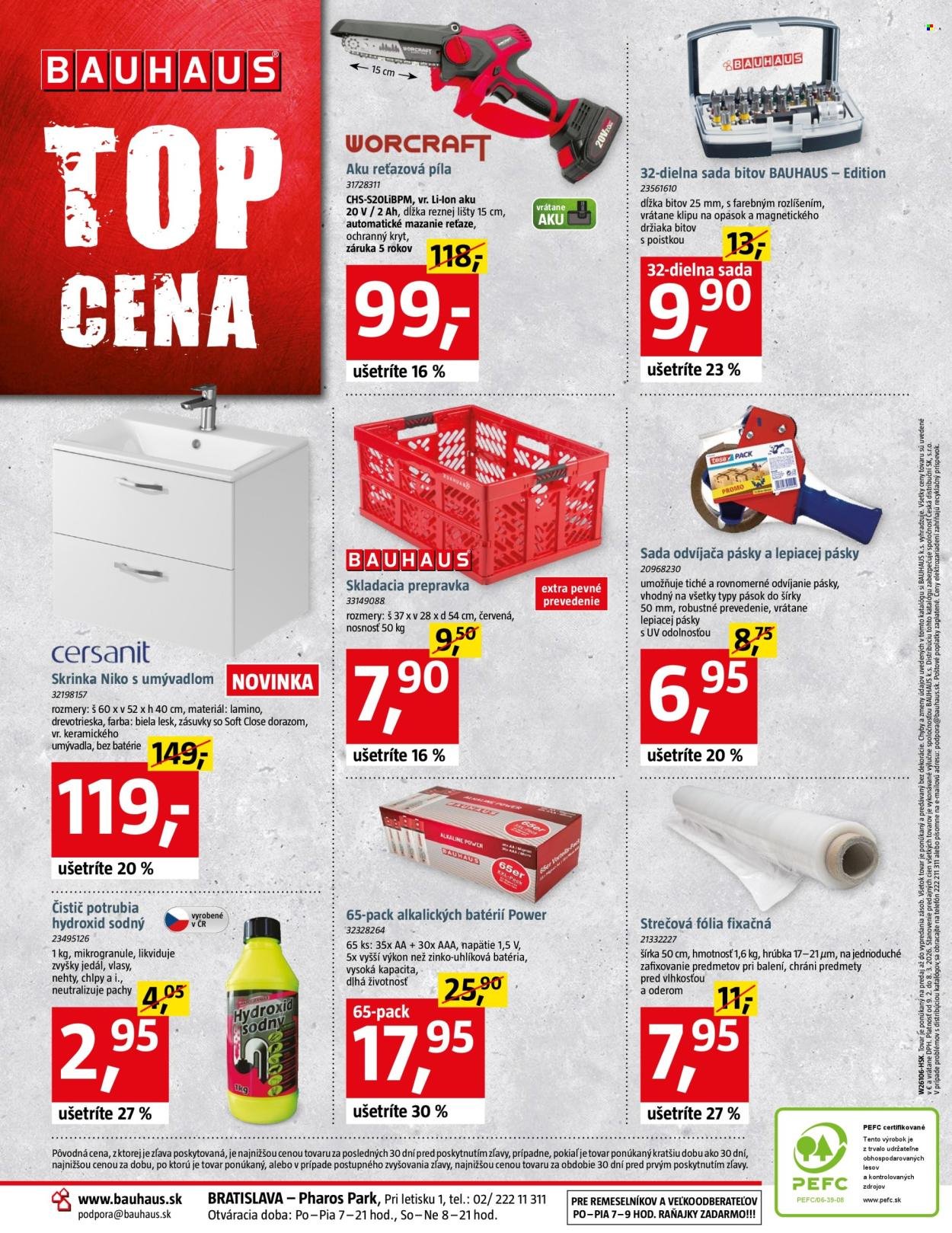 BAUHAUS leták - Aktuálna ponuka (2026-02-09 - 2026-03-08) | 28