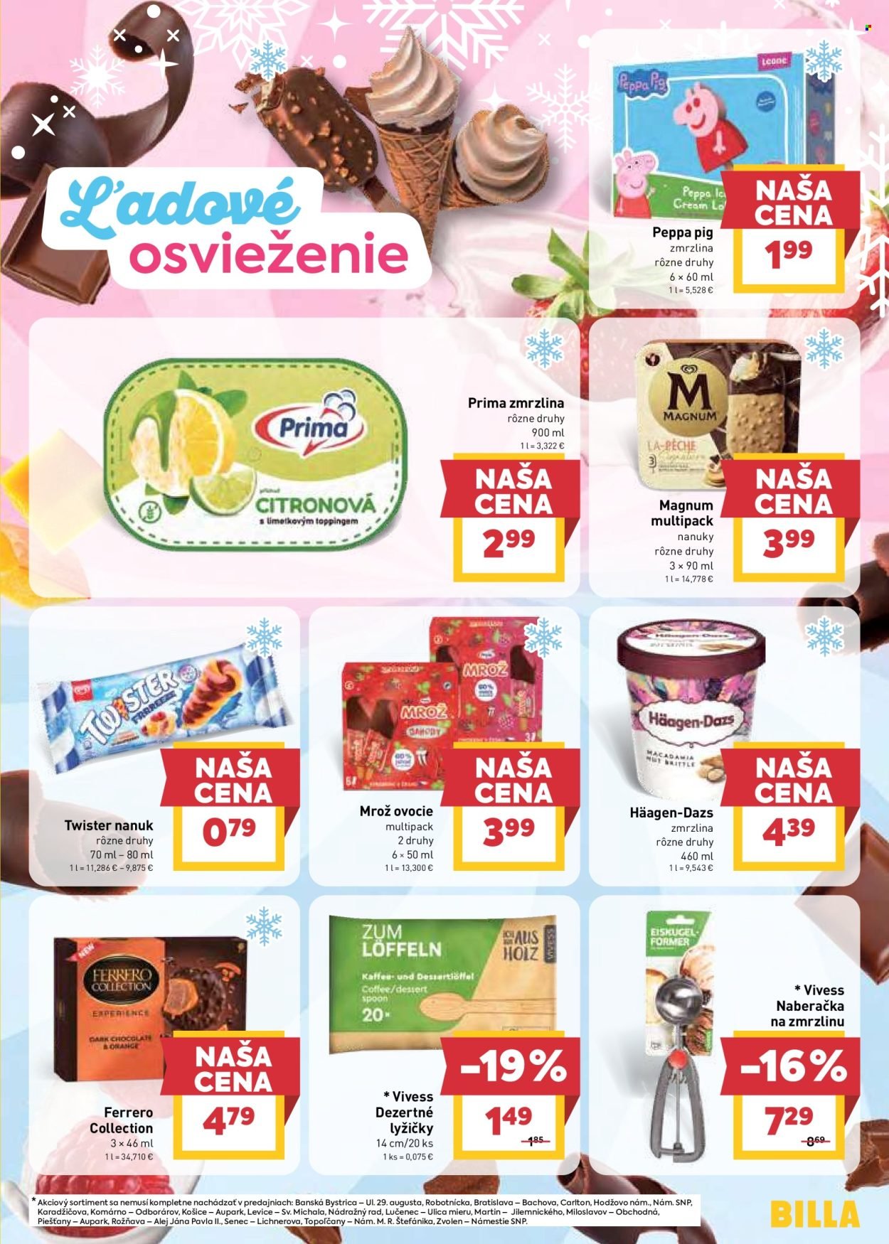 BILLA leták - Od stredy 12.8.2026