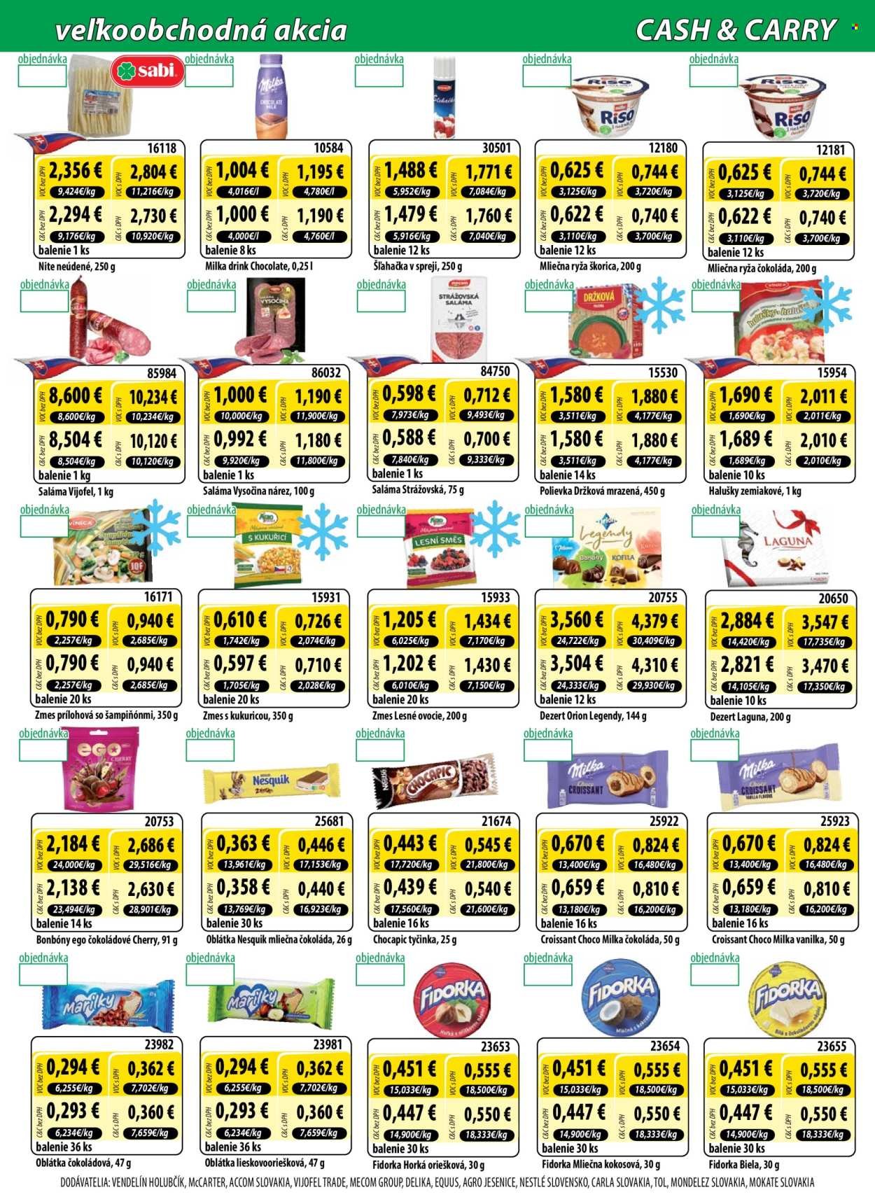 MILK AGRO leták - Cash & Carry