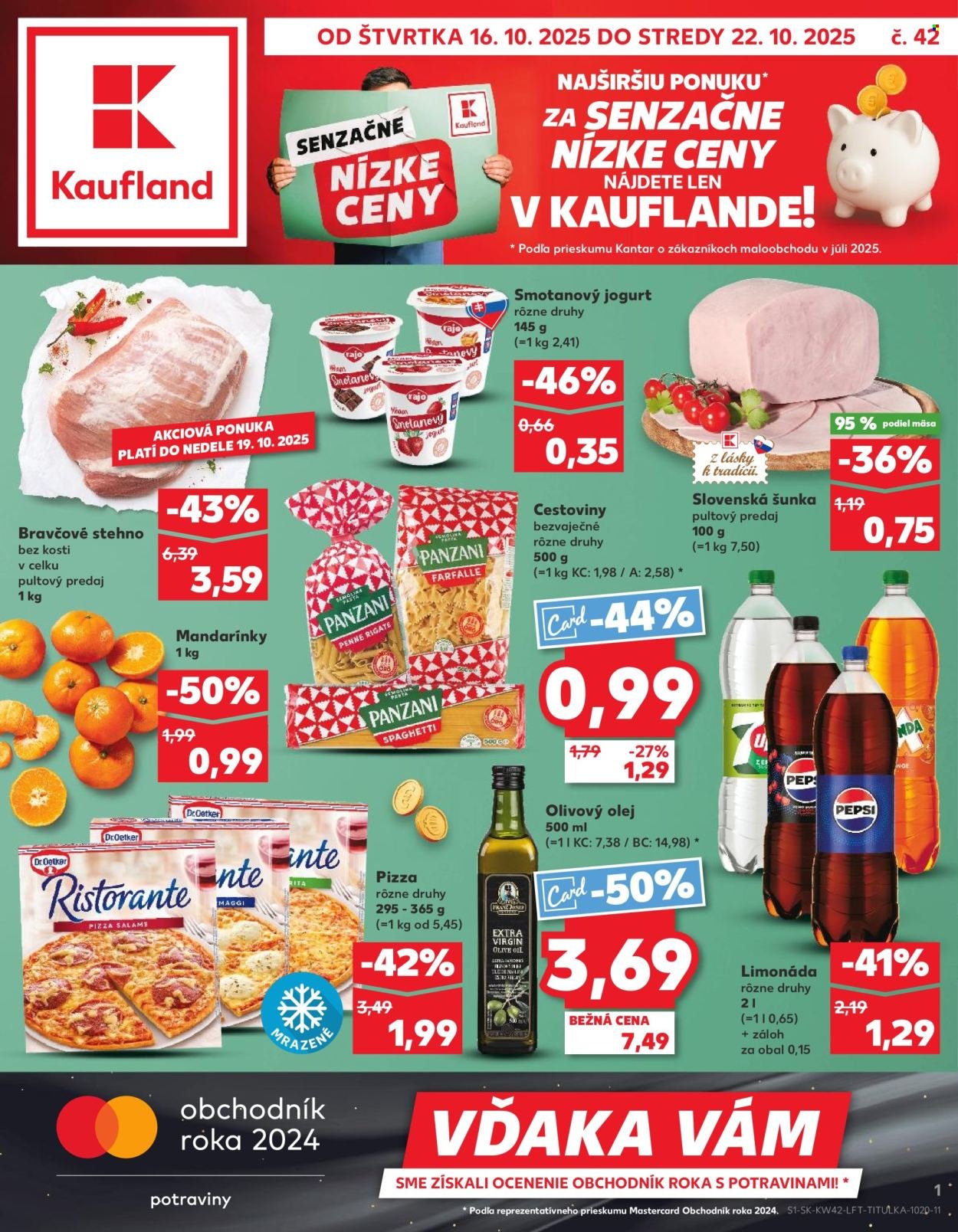 KAUFLAND leták - Od štvrtka 16.10.2025 (2025-10-16 - 2025-10-22) | 1