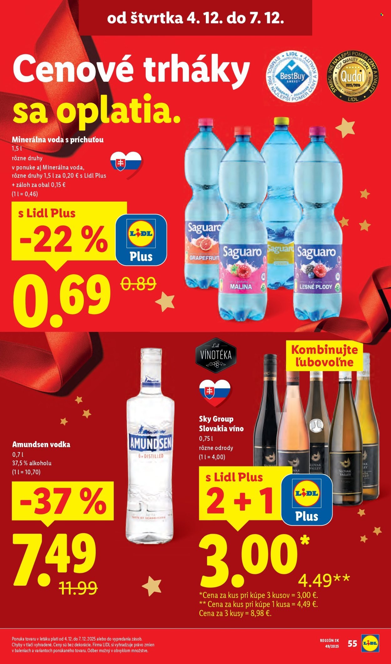 LIDL leták - Od štvrtka 4.12.2025 (2025-12-04 - 2025-12-07) | 2