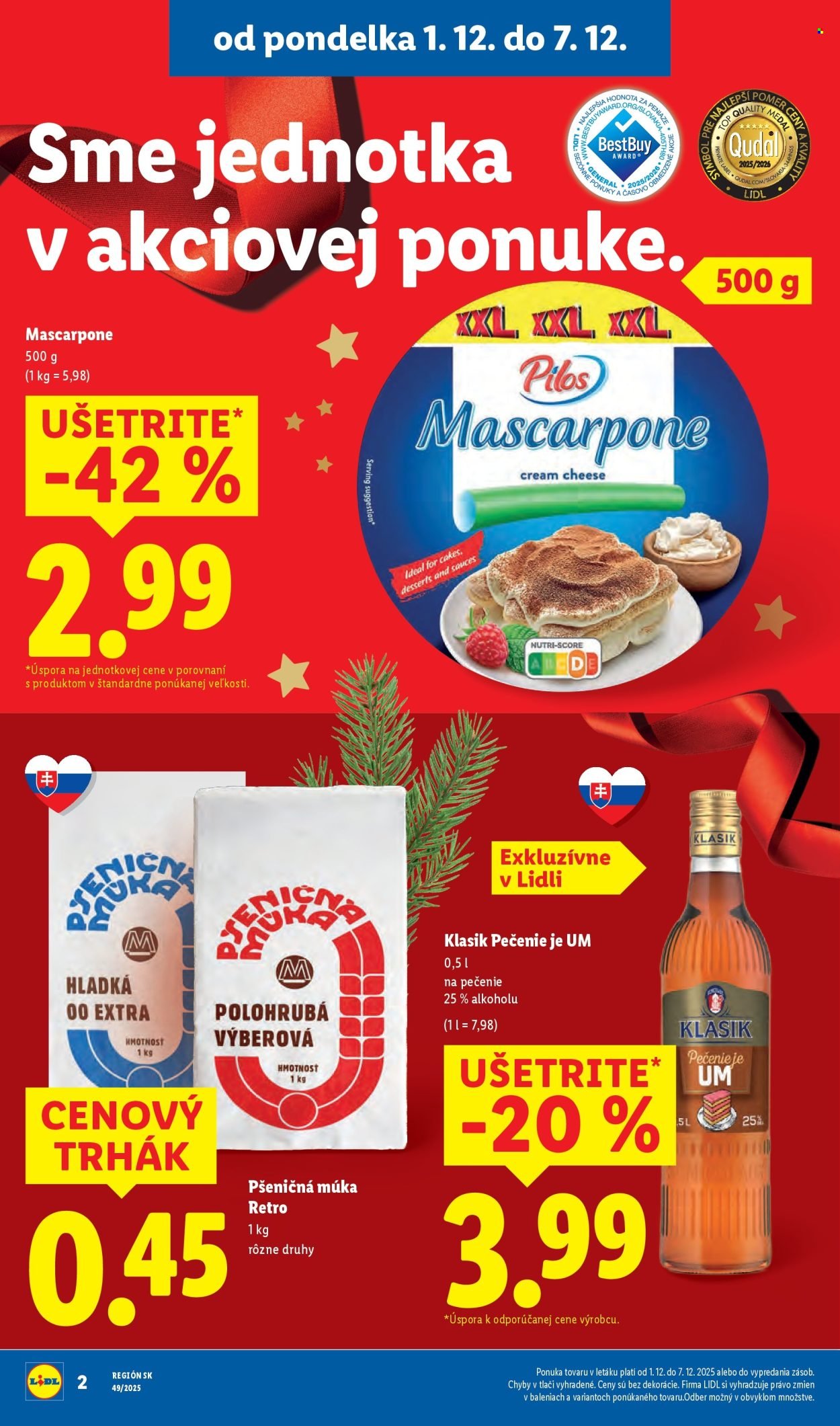 LIDL leták - Od štvrtka 4.12.2025 (2025-12-04 - 2025-12-07) | 3