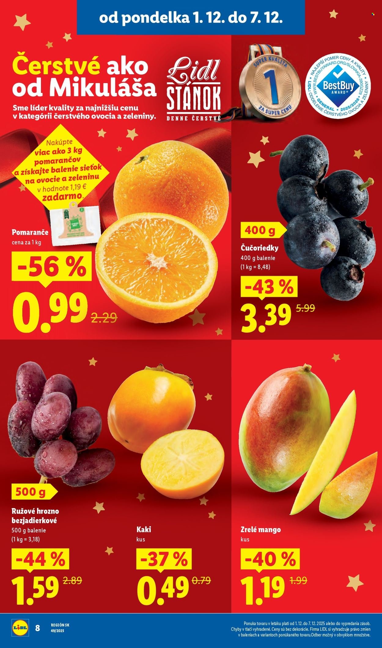 LIDL leták - Od štvrtka 4.12.2025 (2025-12-04 - 2025-12-07) | 42