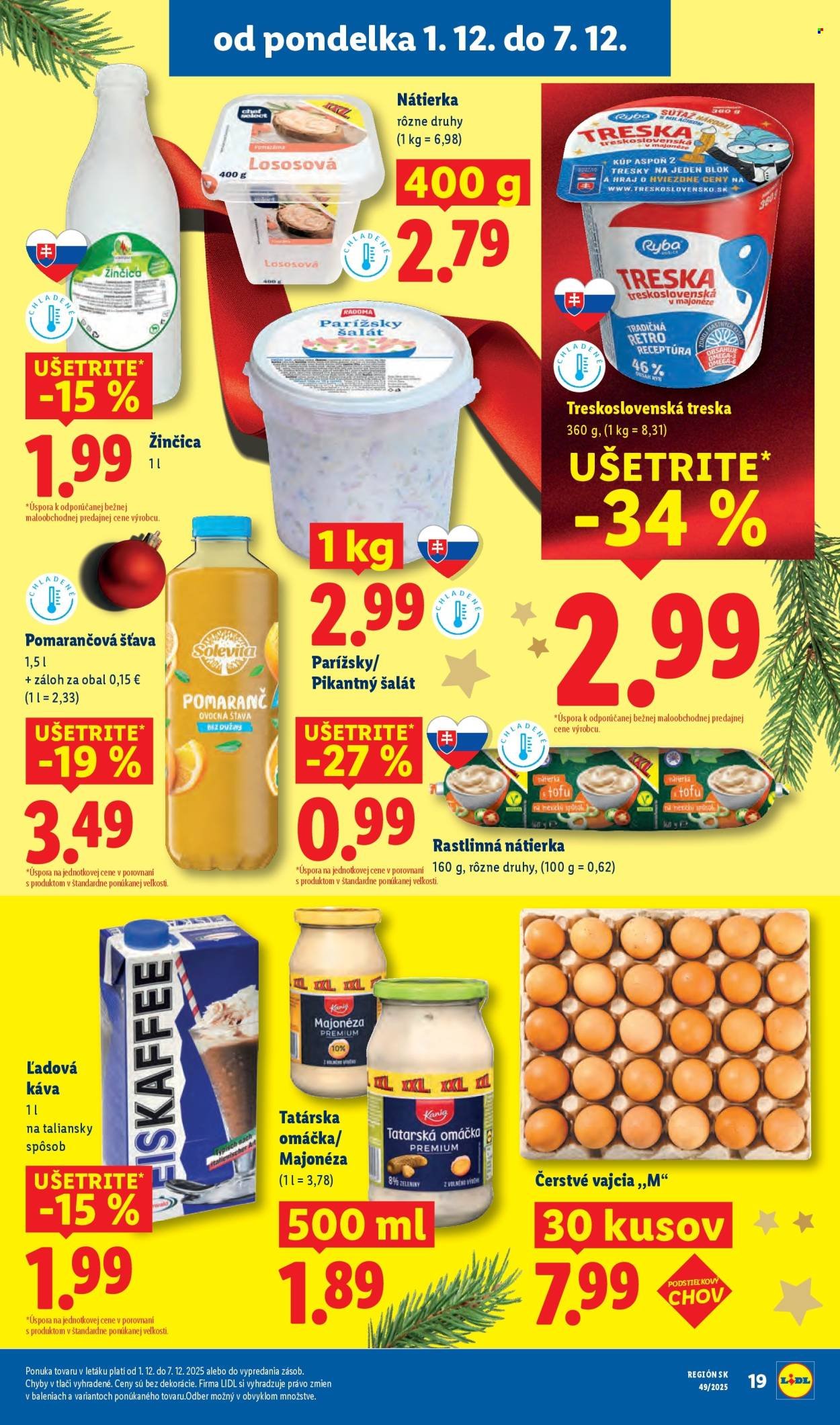 LIDL leták - Od štvrtka 4.12.2025 (2025-12-04 - 2025-12-07) | 63