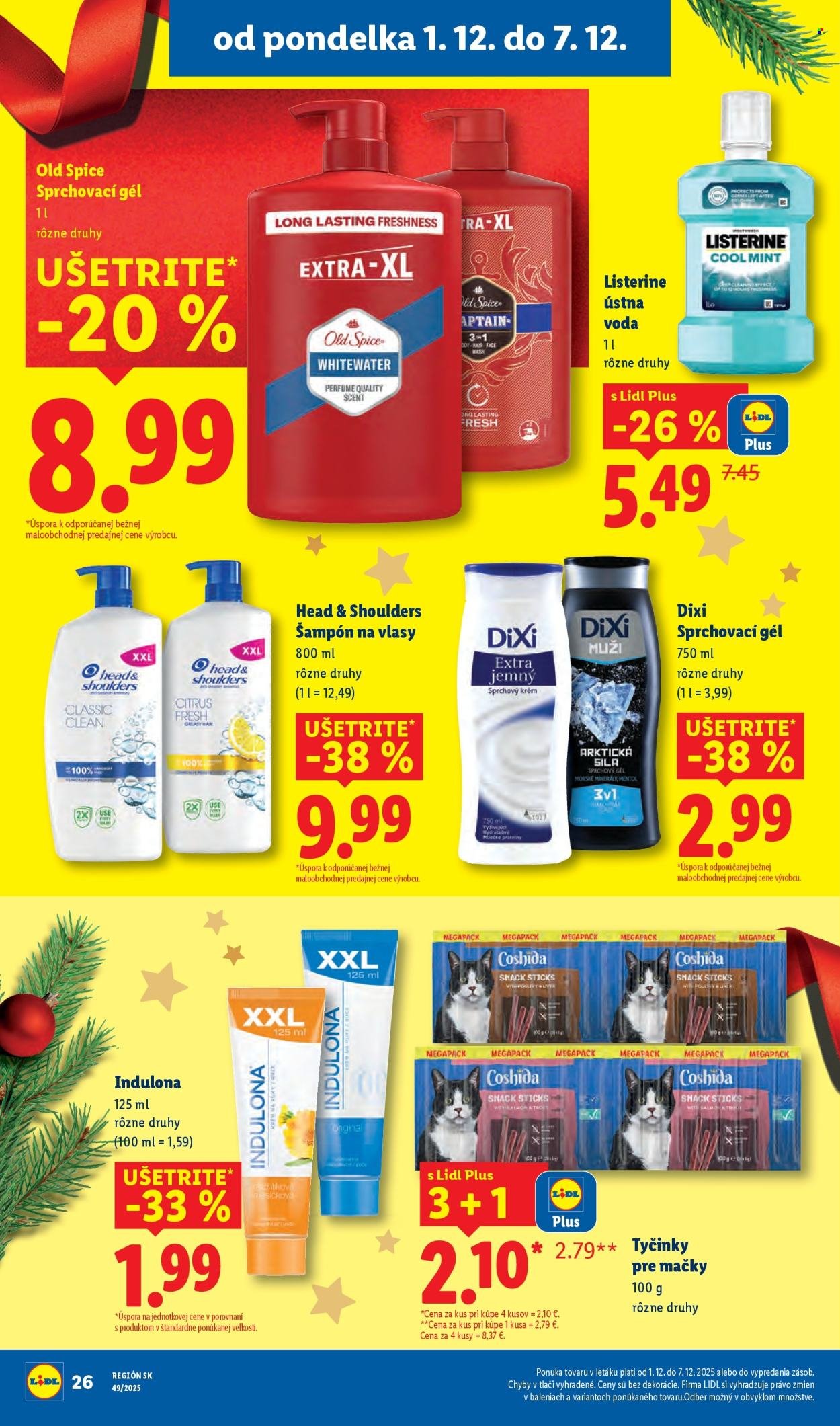 LIDL leták - Od štvrtka 4.12.2025 (2025-12-04 - 2025-12-07) | 70