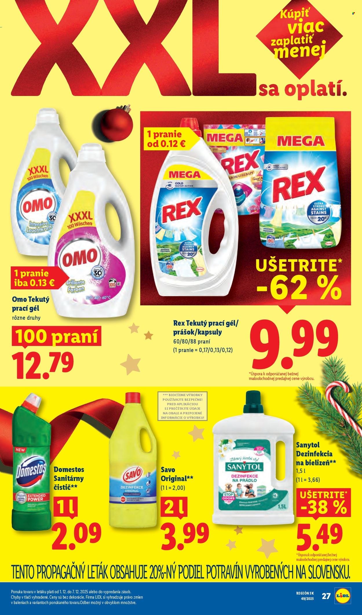 LIDL leták - Od štvrtka 4.12.2025 (2025-12-04 - 2025-12-07) | 71