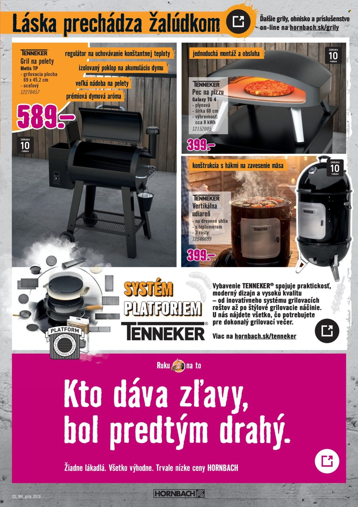HORNBACH leták - Váš ďalší projekt - Grily a grilovanie (2026-04-29 - 2026-05-13) | 3
