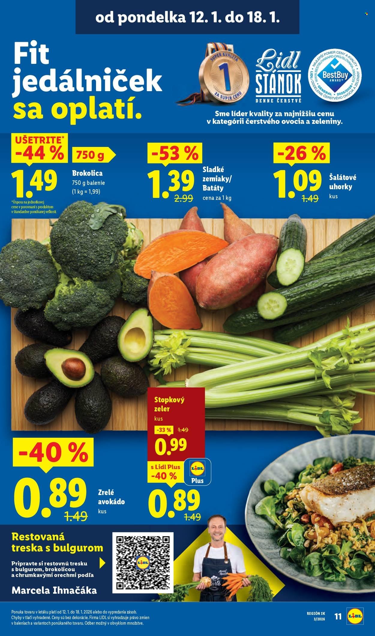 LIDL leták - Od pondelka 12.1.2026 (2026-01-12 - 2026-01-18) | 11