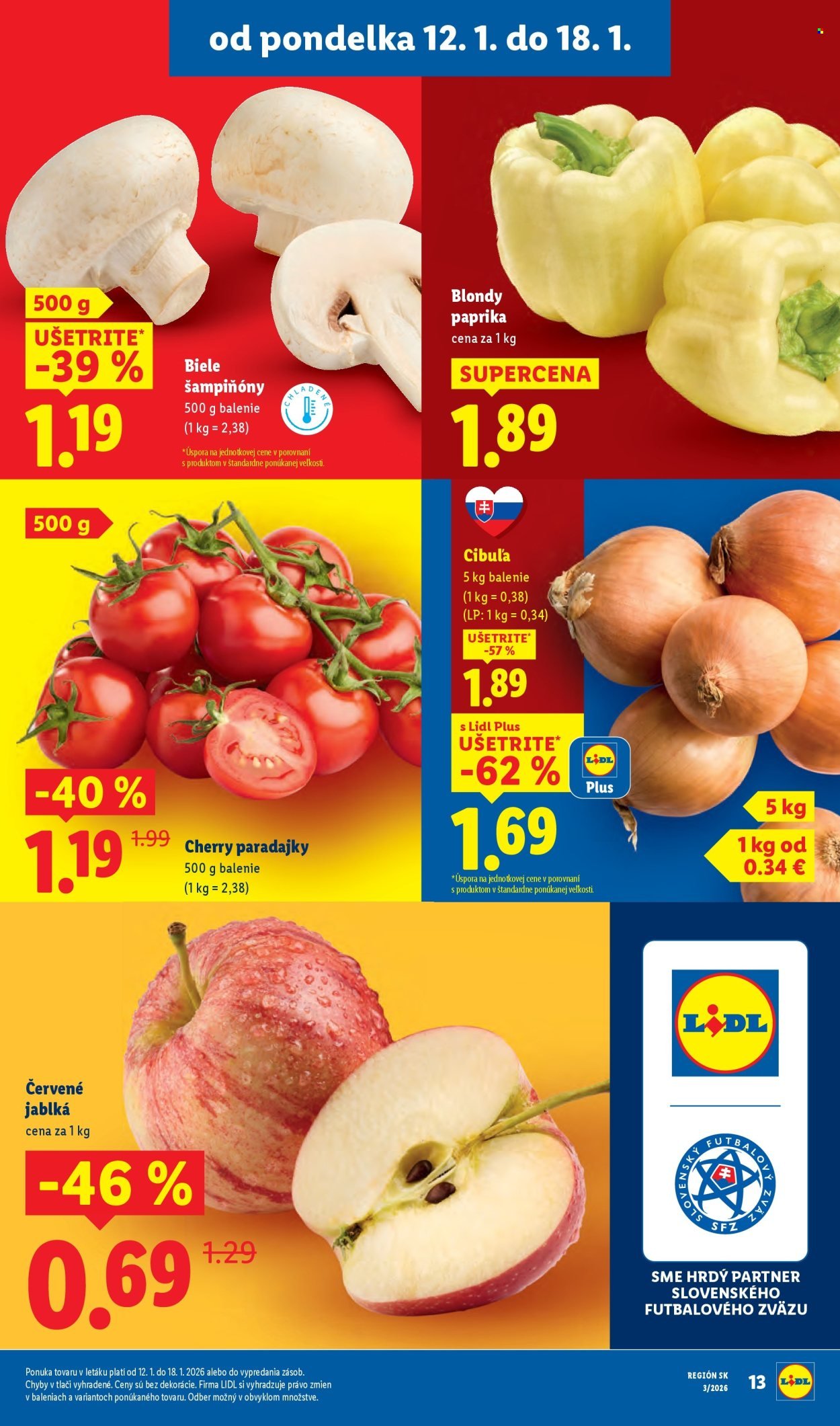 LIDL leták - Od pondelka 12.1.2026 (2026-01-12 - 2026-01-18) | 13