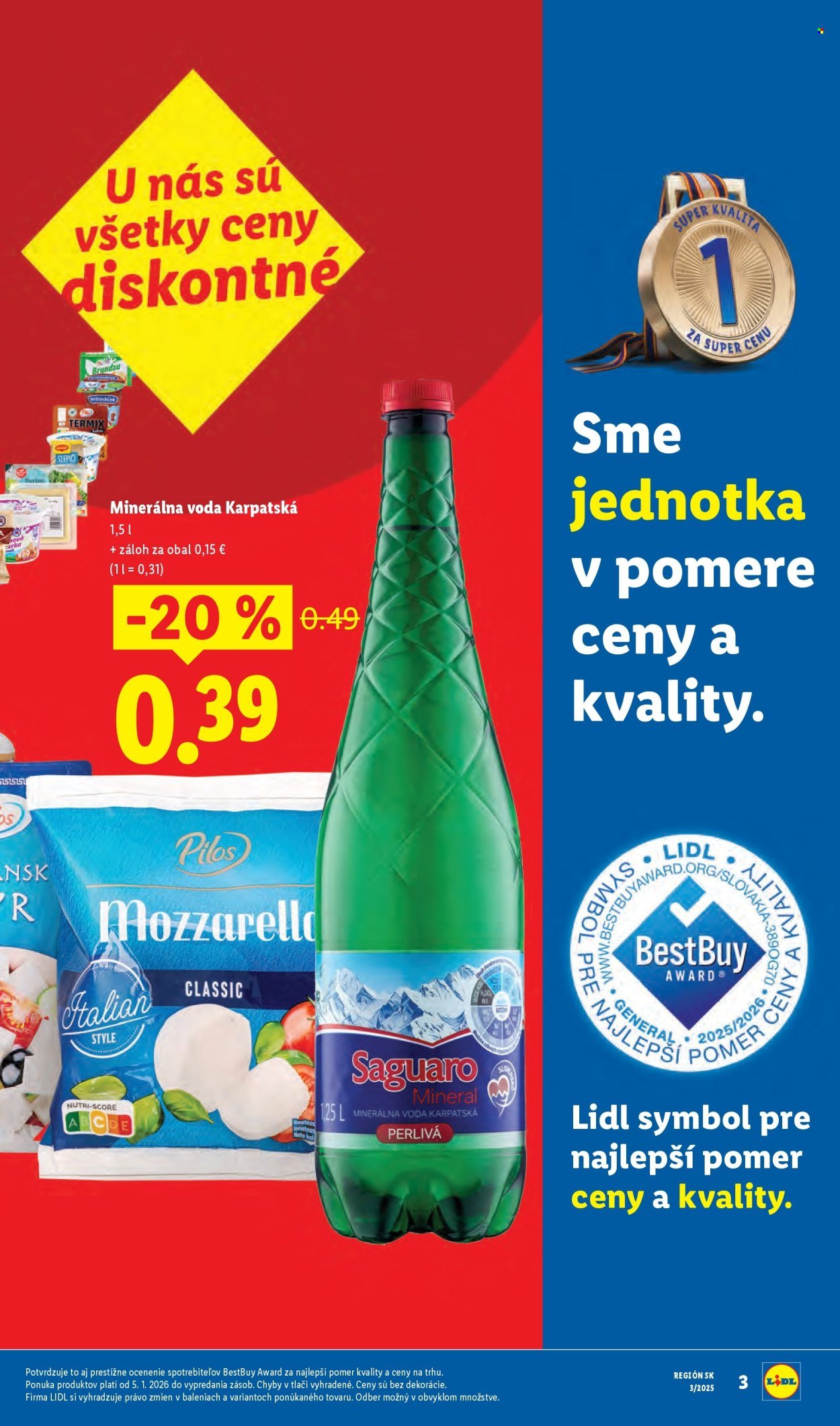 LIDL leták - Od pondelka 12.1.2026 (2026-01-12 - 2026-01-18) | 3