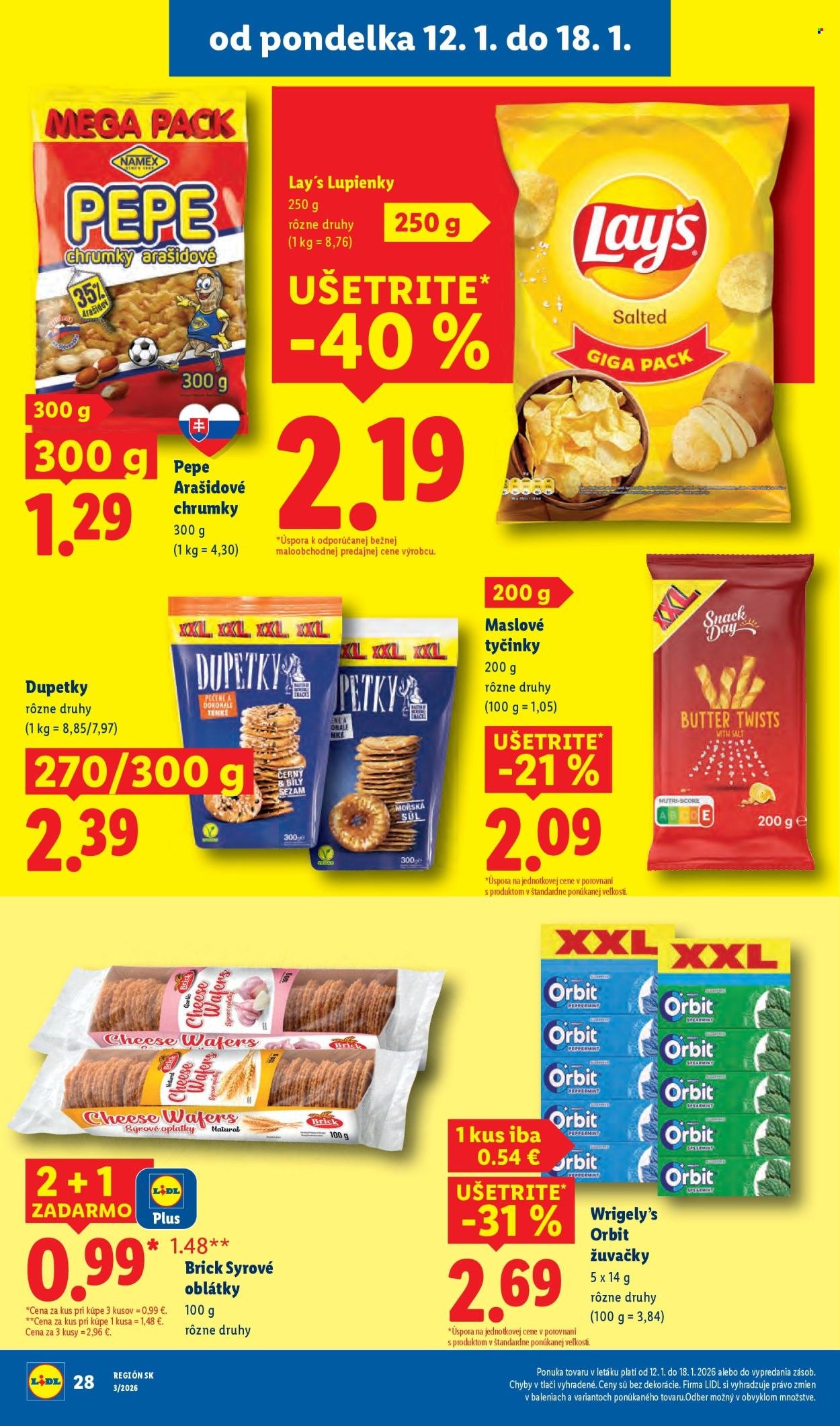LIDL leták - Od pondelka 12.1.2026 (2026-01-12 - 2026-01-18) | 28