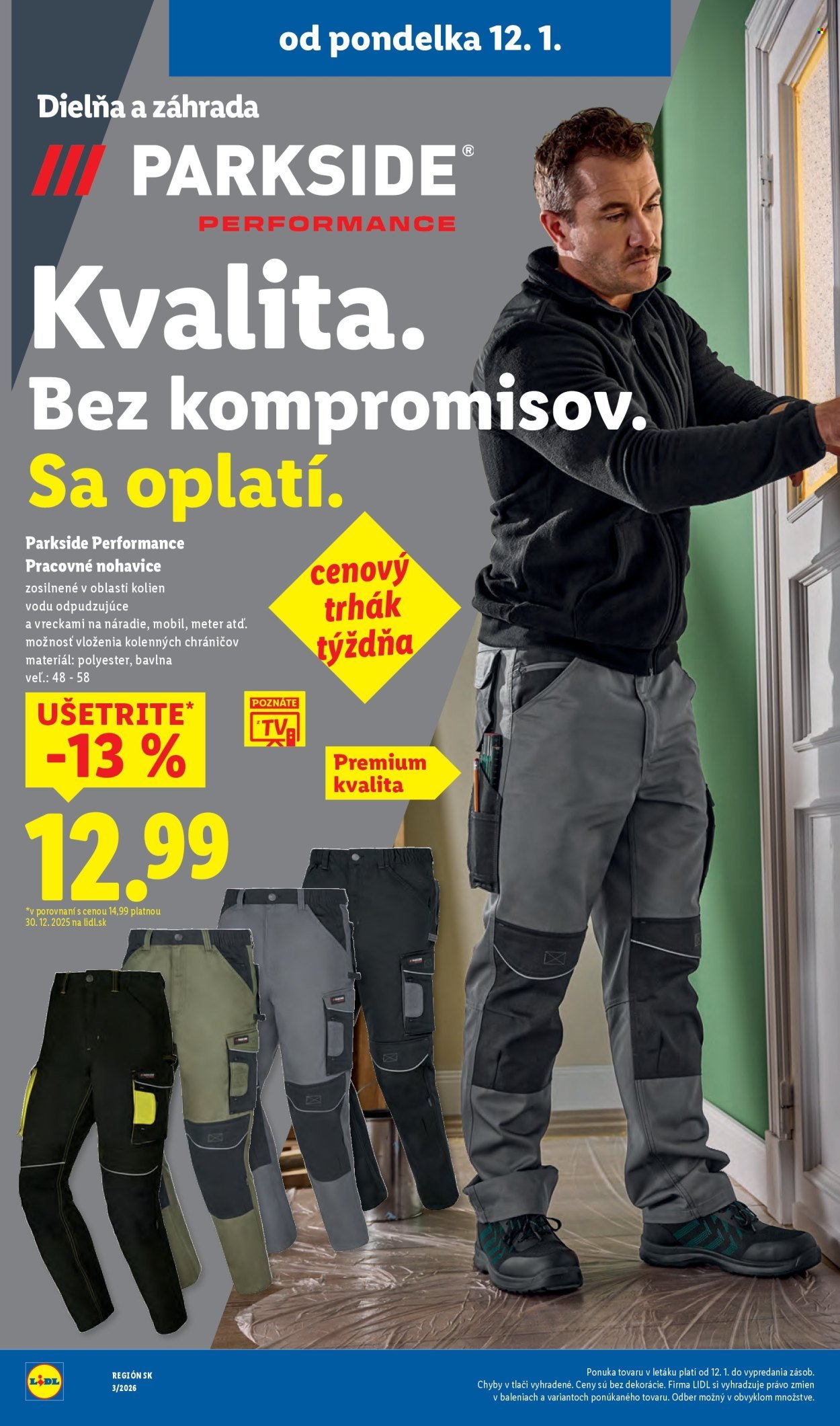 LIDL leták - Od pondelka 12.1.2026 (2026-01-12 - 2026-01-18) | 38
