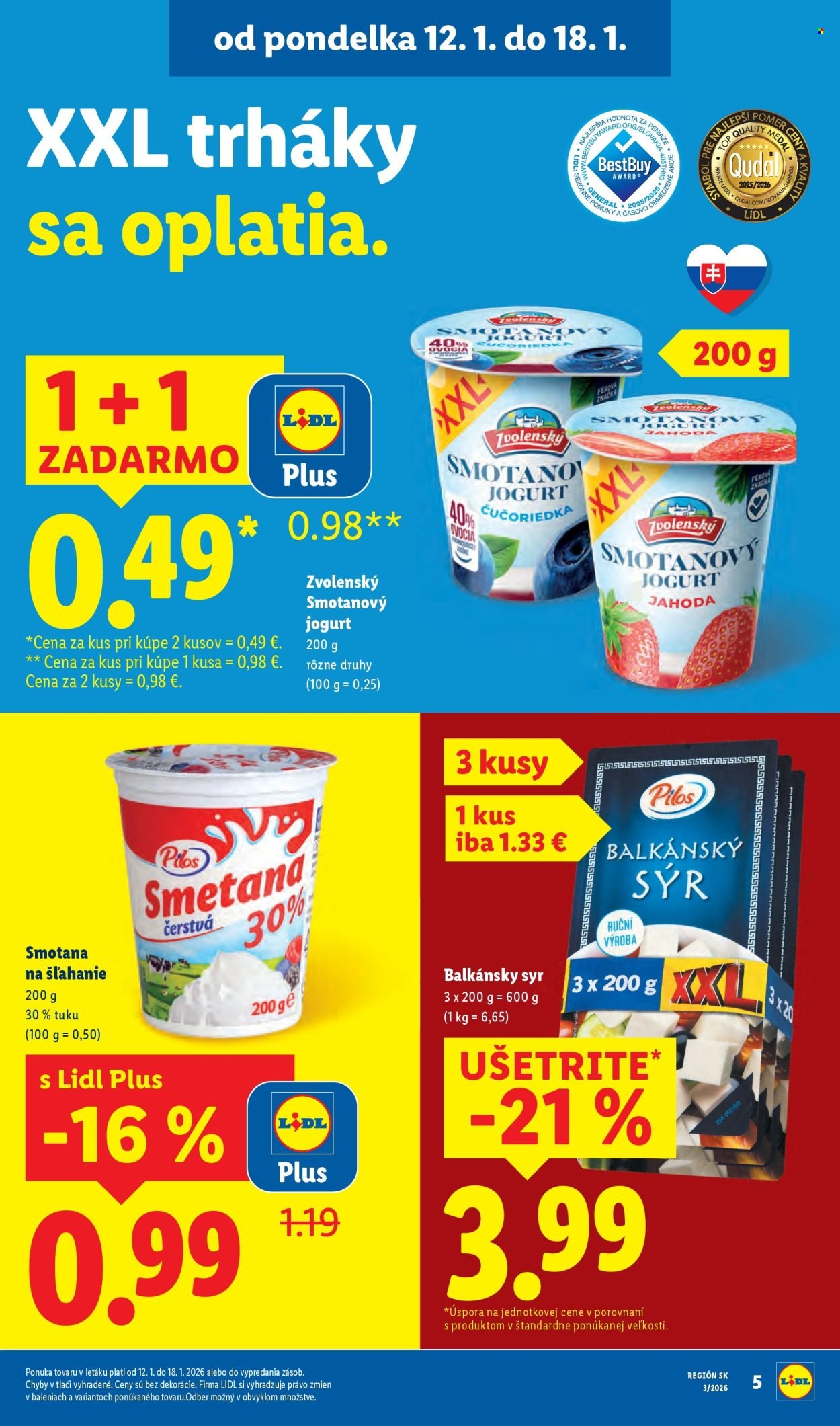 LIDL leták - Od pondelka 12.1.2026 (2026-01-12 - 2026-01-18) | 5