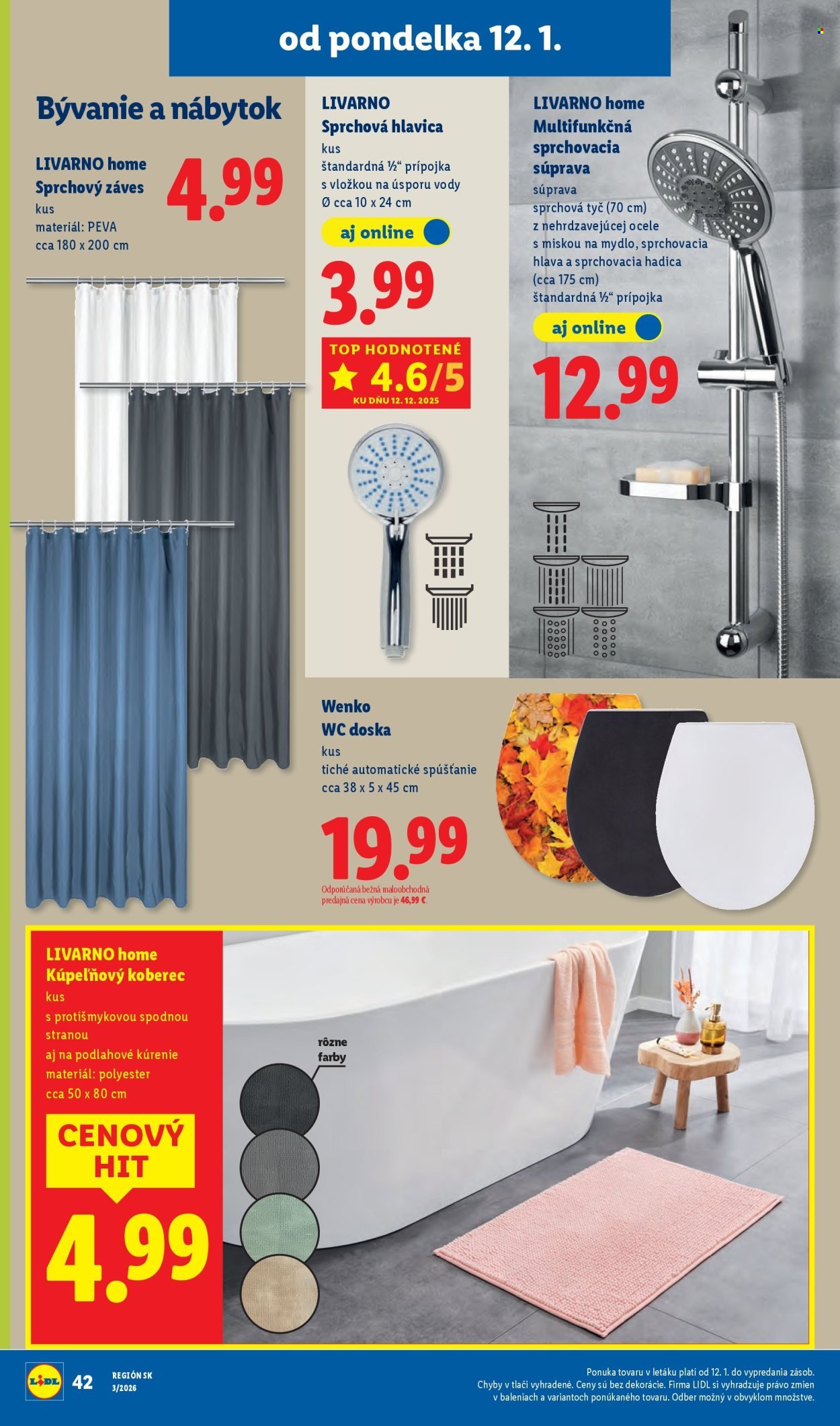 LIDL leták - Od pondelka 12.1.2026 (2026-01-12 - 2026-01-18) | 48