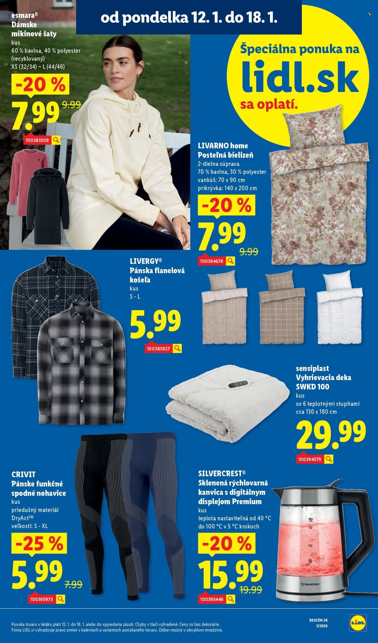 LIDL leták - Od pondelka 12.1.2026 (2026-01-12 - 2026-01-18) | 50