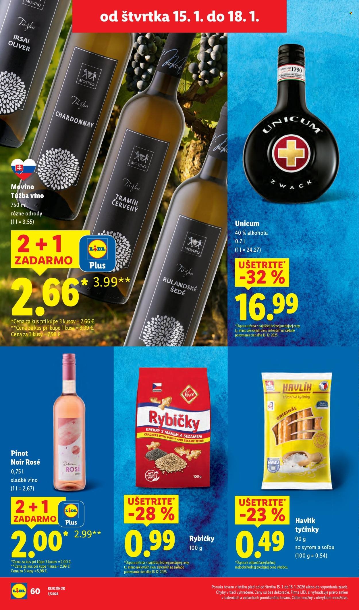 LIDL leták - Od pondelka 12.1.2026 (2026-01-12 - 2026-01-18) | 62
