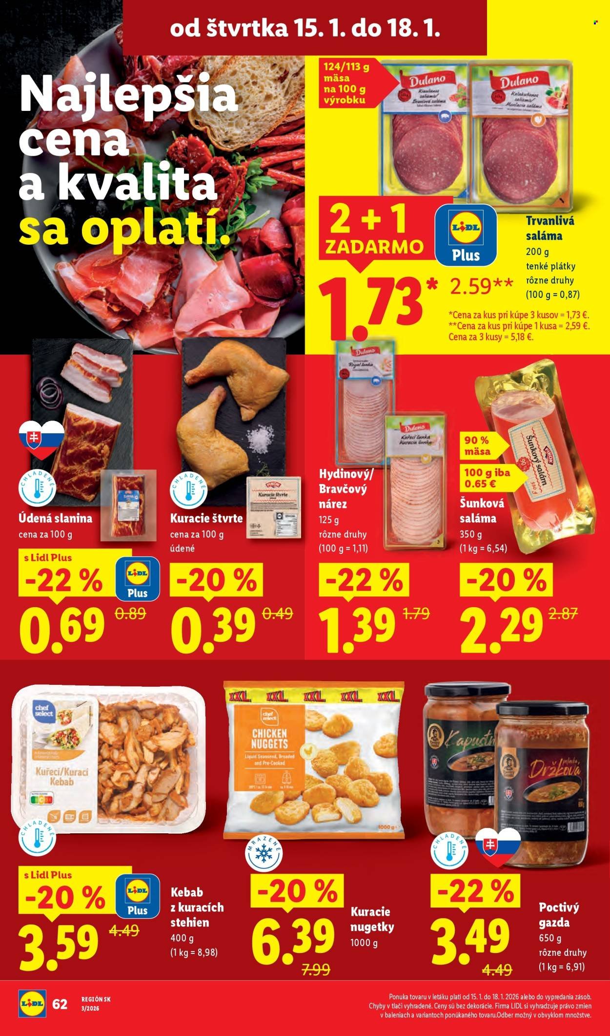 LIDL leták - Od pondelka 12.1.2026 (2026-01-12 - 2026-01-18) | 64