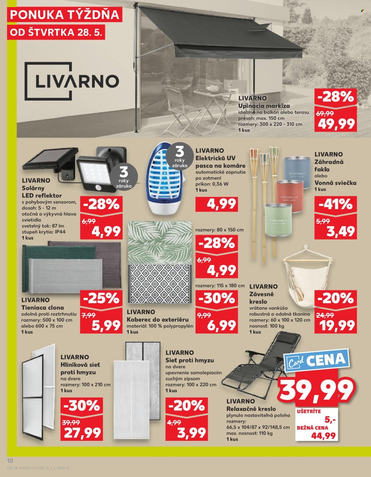 KAUFLAND leták - Od štvrtka 28.5.2026 (2026-05-28 - 2026-06-03) | 10