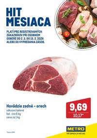 METRO leták - Hit mesiaca februári (2026-02-02 - 2026-02-15)