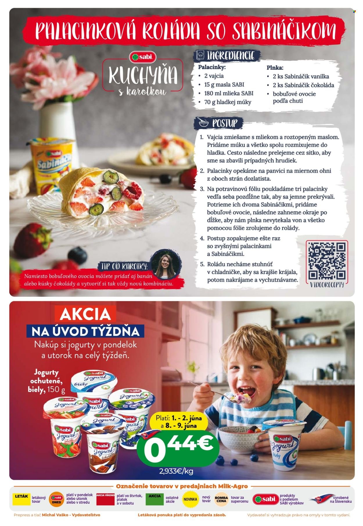 MILK AGRO leták - Od stredy 27.5.2026 (2026-05-27 - 2026-06-09) | 2