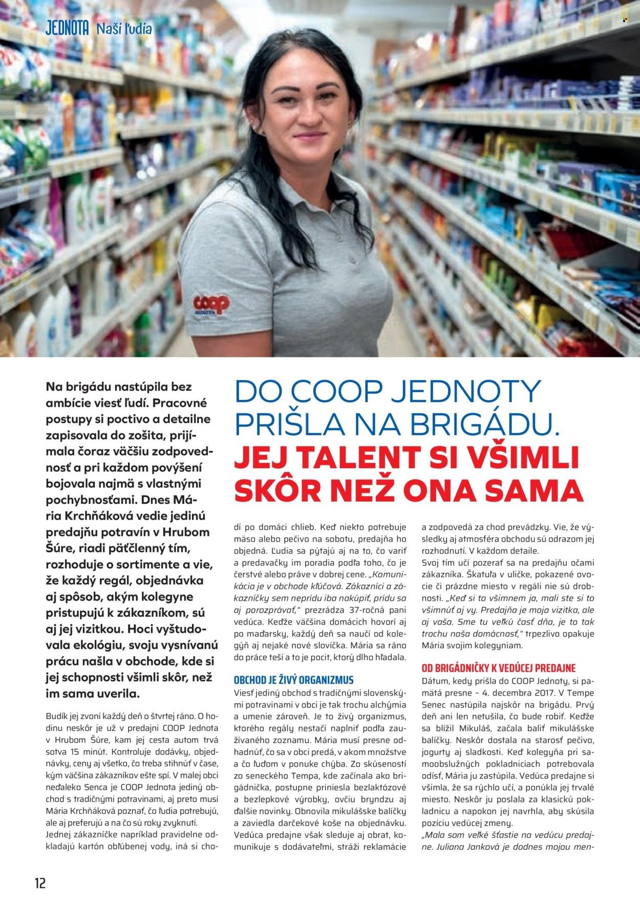 COOP JEDNOTA leták - Od štvrtka 1.10.2026
