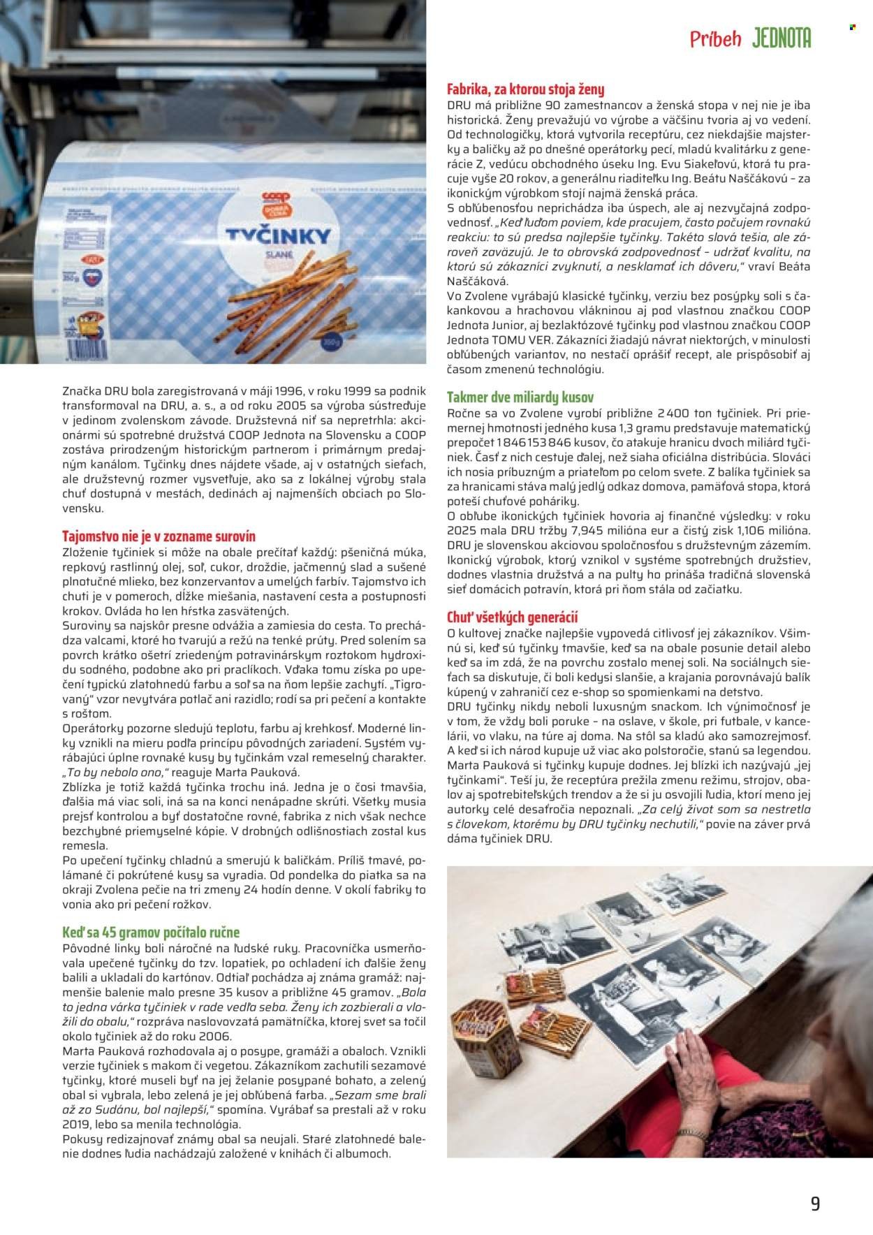 COOP JEDNOTA leták - Od štvrtka 1.10.2026
