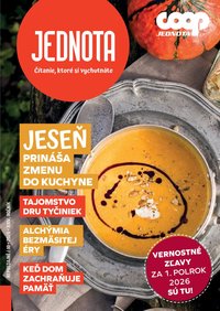 COOP JEDNOTA leták - Od štvrtka 1.10.2026