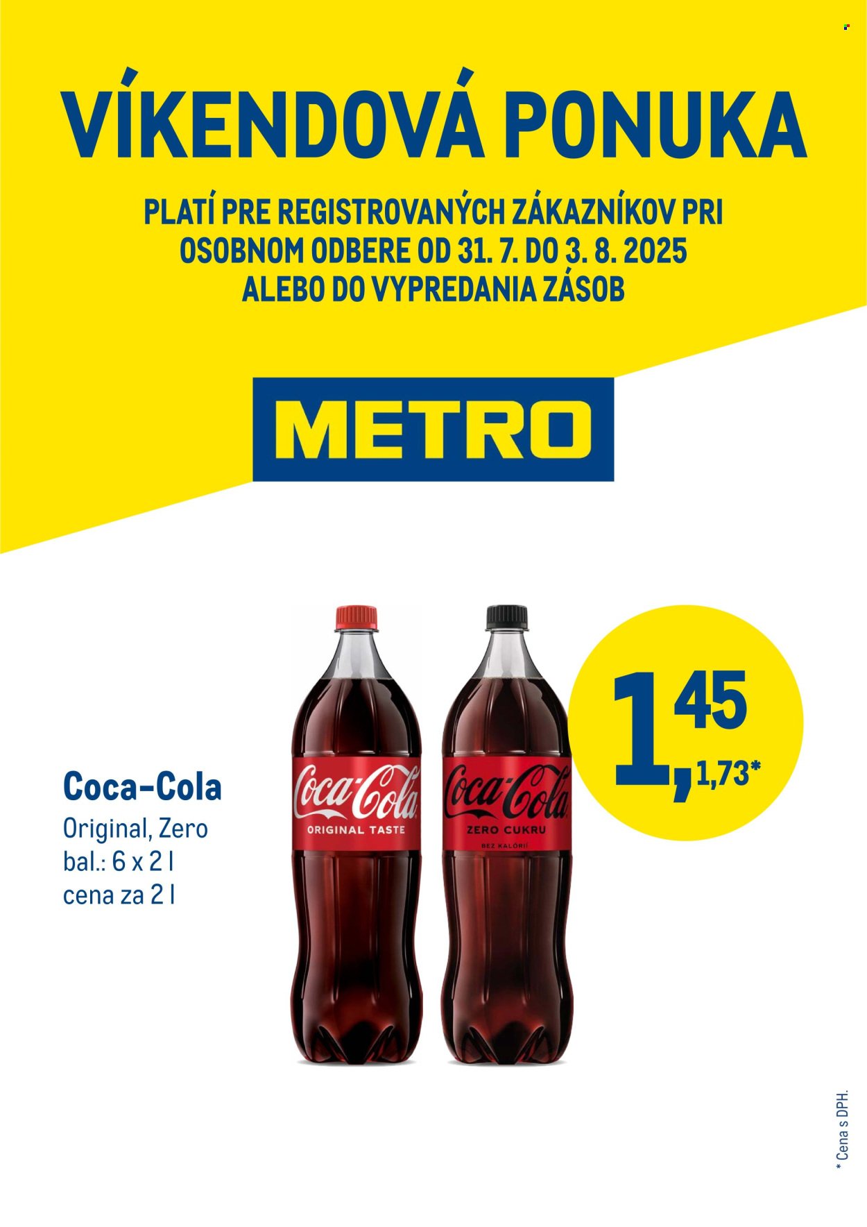 METRO leták - Víkendová ponuka (2025-07-31 - 2025-08-03) | 1