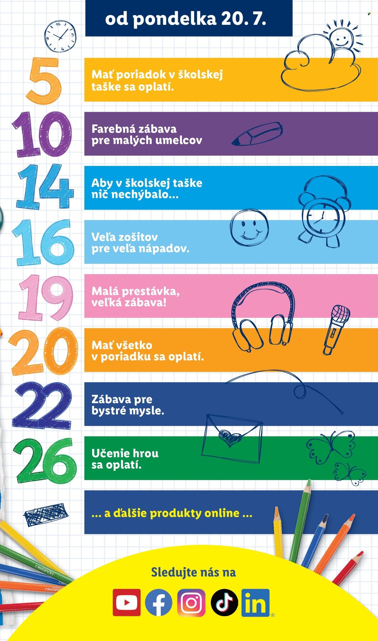 LIDL leták - Back to school