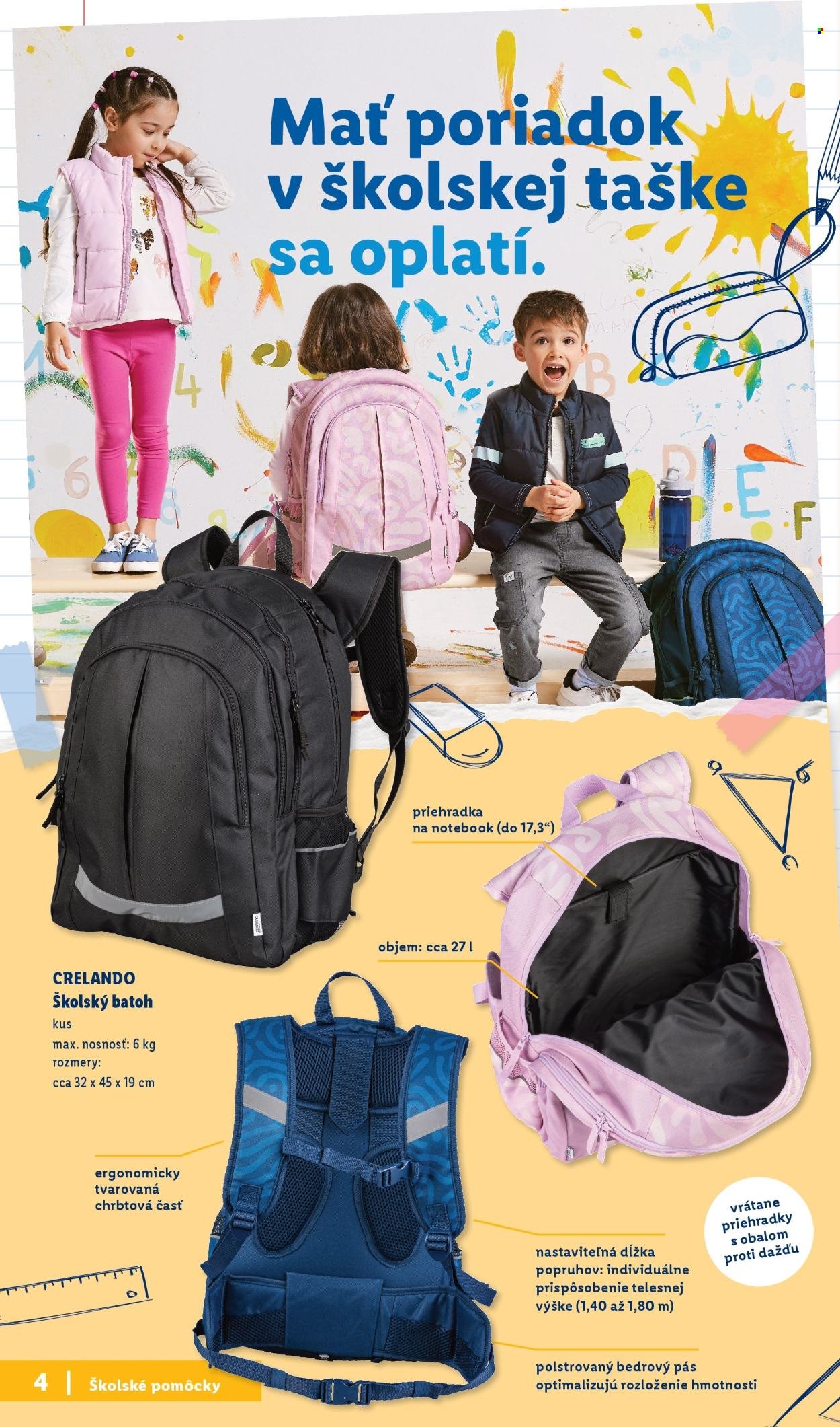 LIDL leták - Back to school
