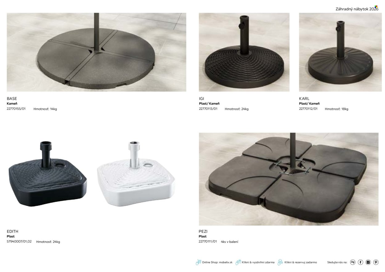 MÖBELIX leták - Katalóg záhradný nábytok (2026-03-01 - 2026-09-30) | 54