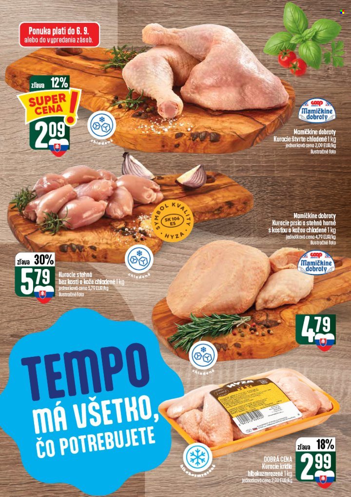 COOP JEDNOTA leták - Od štvrtka 3.9.2026