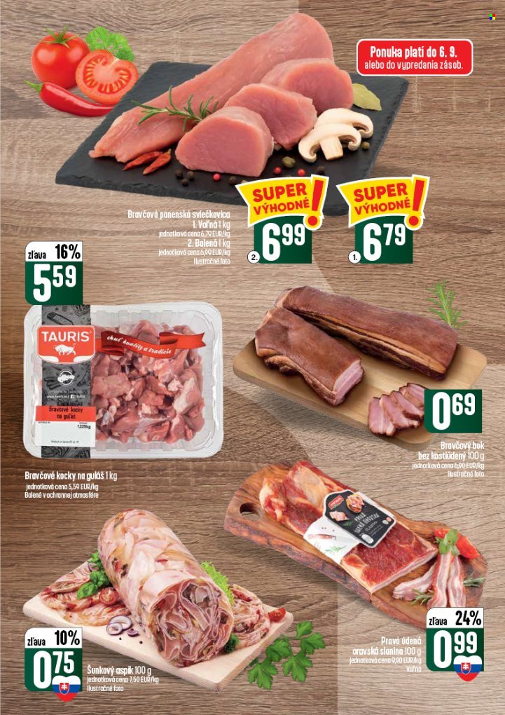 COOP JEDNOTA leták - Od štvrtka 3.9.2026