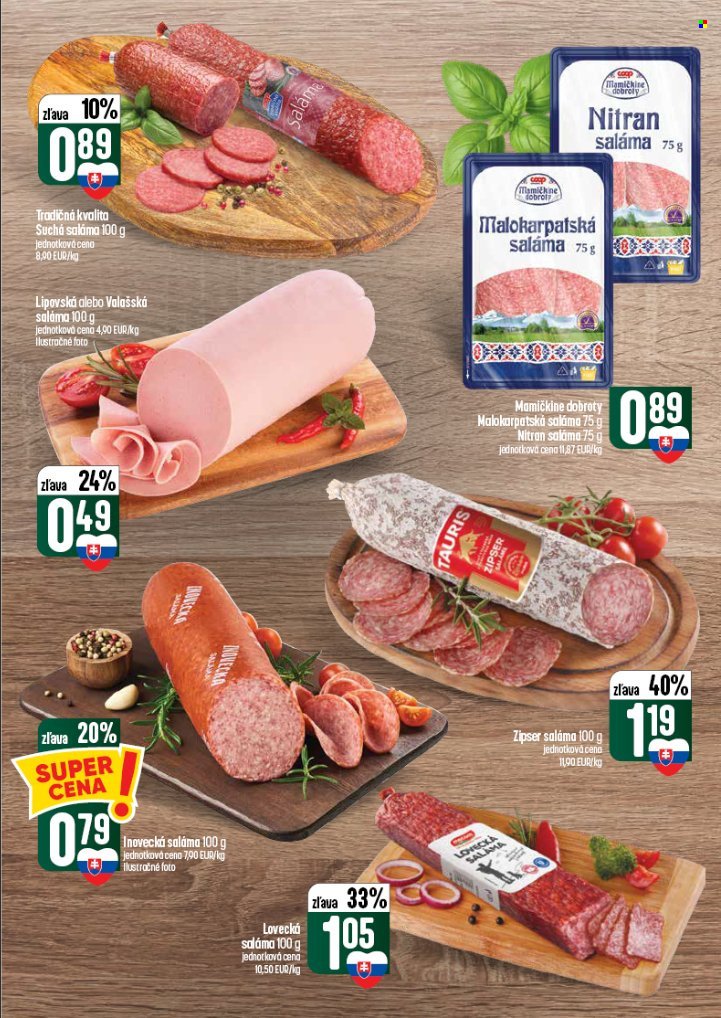 COOP JEDNOTA leták - Od štvrtka 3.9.2026