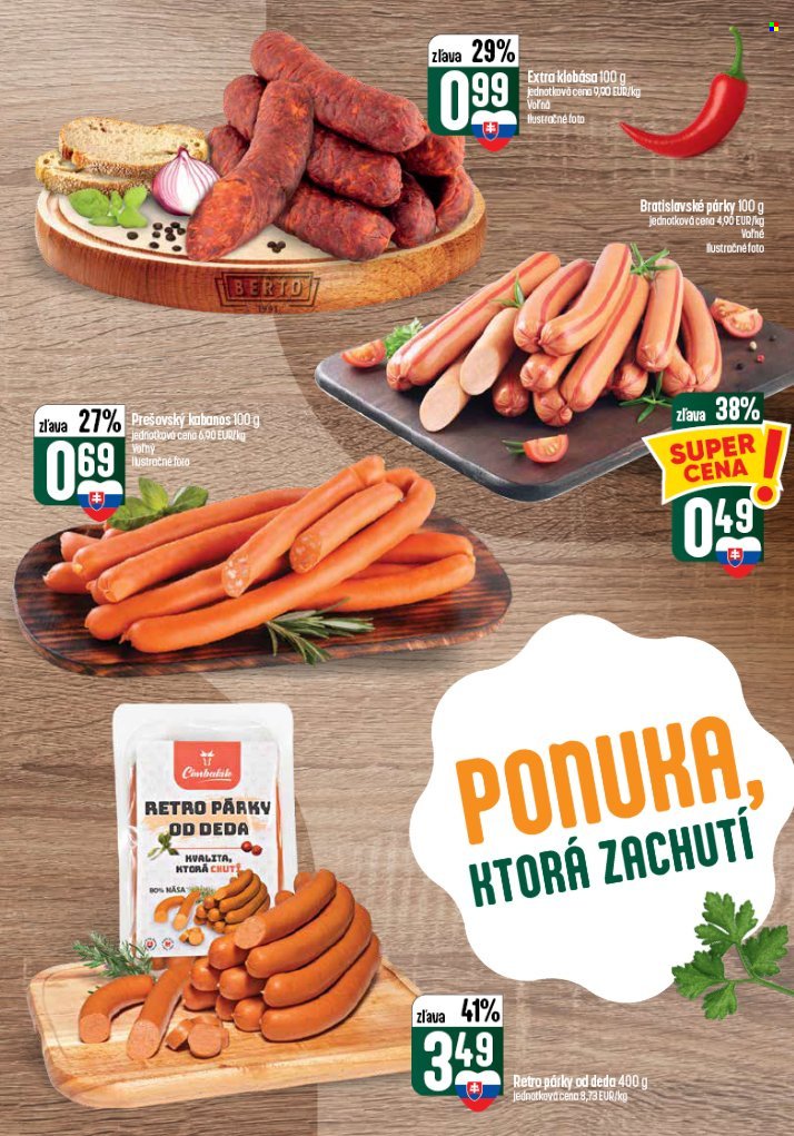 COOP JEDNOTA leták - Od štvrtka 3.9.2026