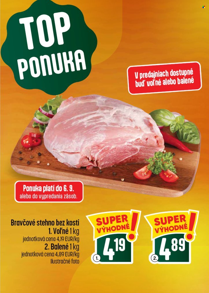 COOP JEDNOTA leták - Od štvrtka 3.9.2026