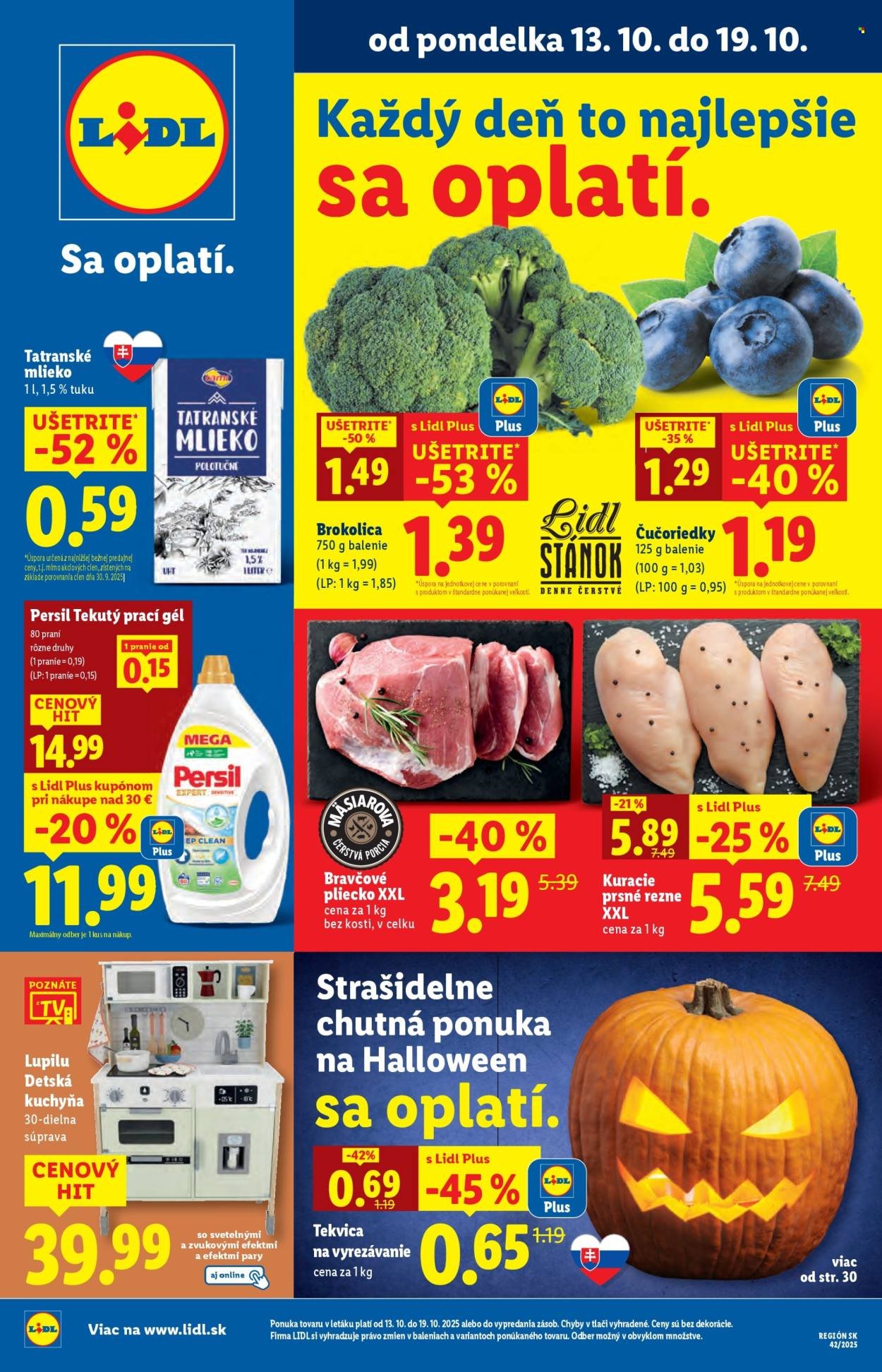 LIDL leták - Od pondelka 13.10.2025 (2025-10-13 - 2025-10-19) | 1