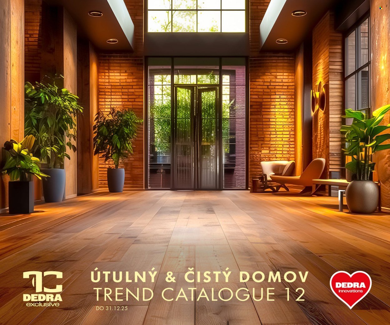 DEDRA leták - Útulný a čistý domov - Catalogue 12 (2025-11-25 - 2025-12-31) | 1