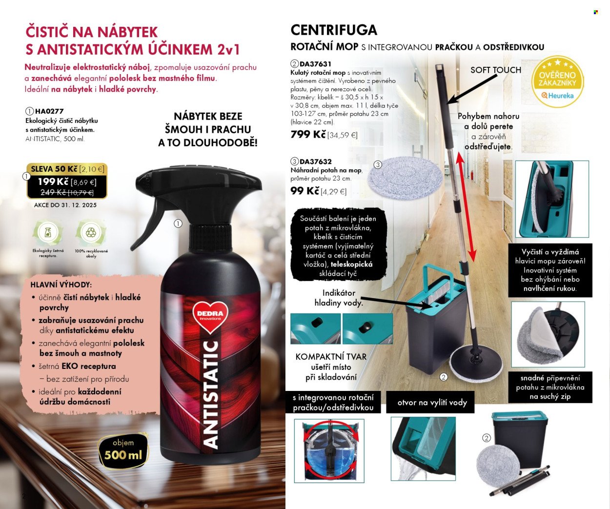 DEDRA leták - Útulný a čistý domov - Catalogue 12 (2025-11-25 - 2025-12-31) | 2
