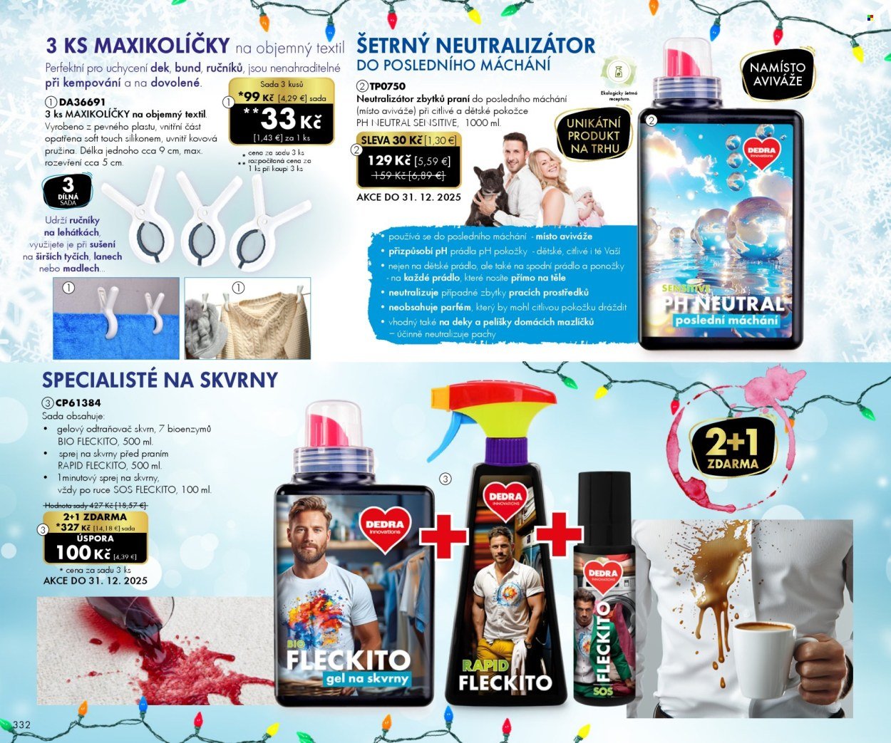 DEDRA leták - Útulný a čistý domov - Catalogue 12 (2025-11-25 - 2025-12-31) | 32