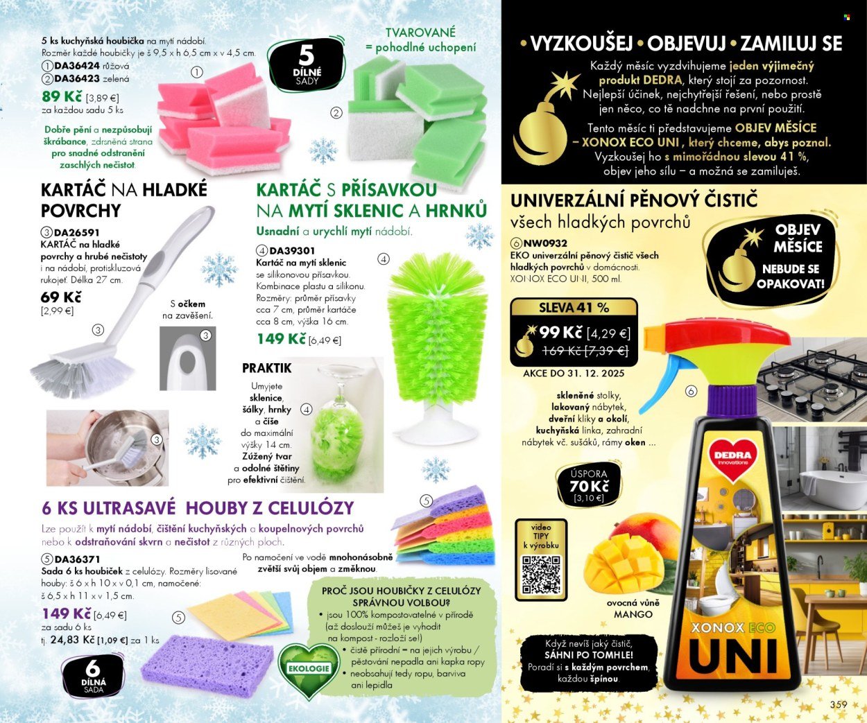 DEDRA leták - Útulný a čistý domov - Catalogue 12 (2025-11-25 - 2025-12-31) | 59