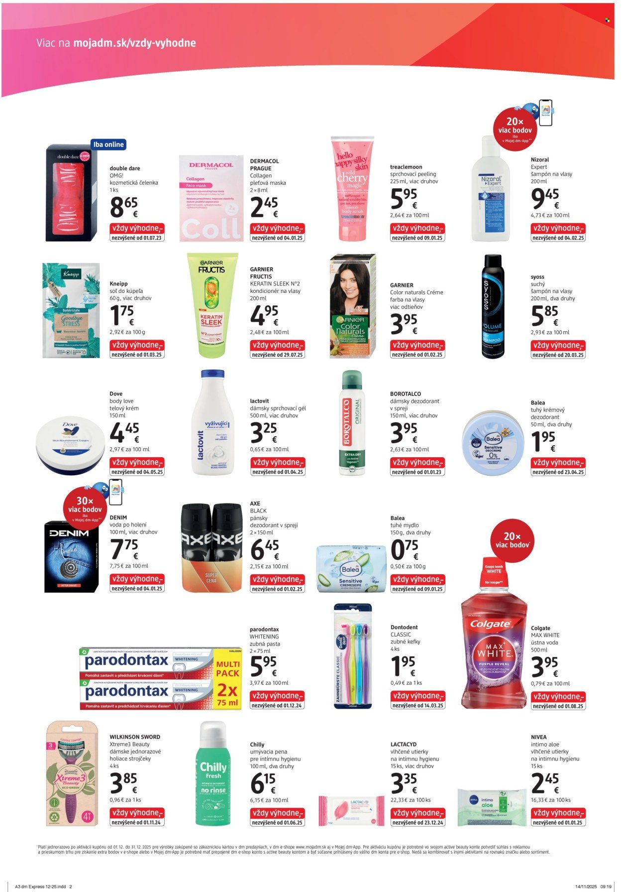 DM DROGERIE leták - Od pondelka 1.12.2025 (2025-12-01 - 2025-12-31) | 2