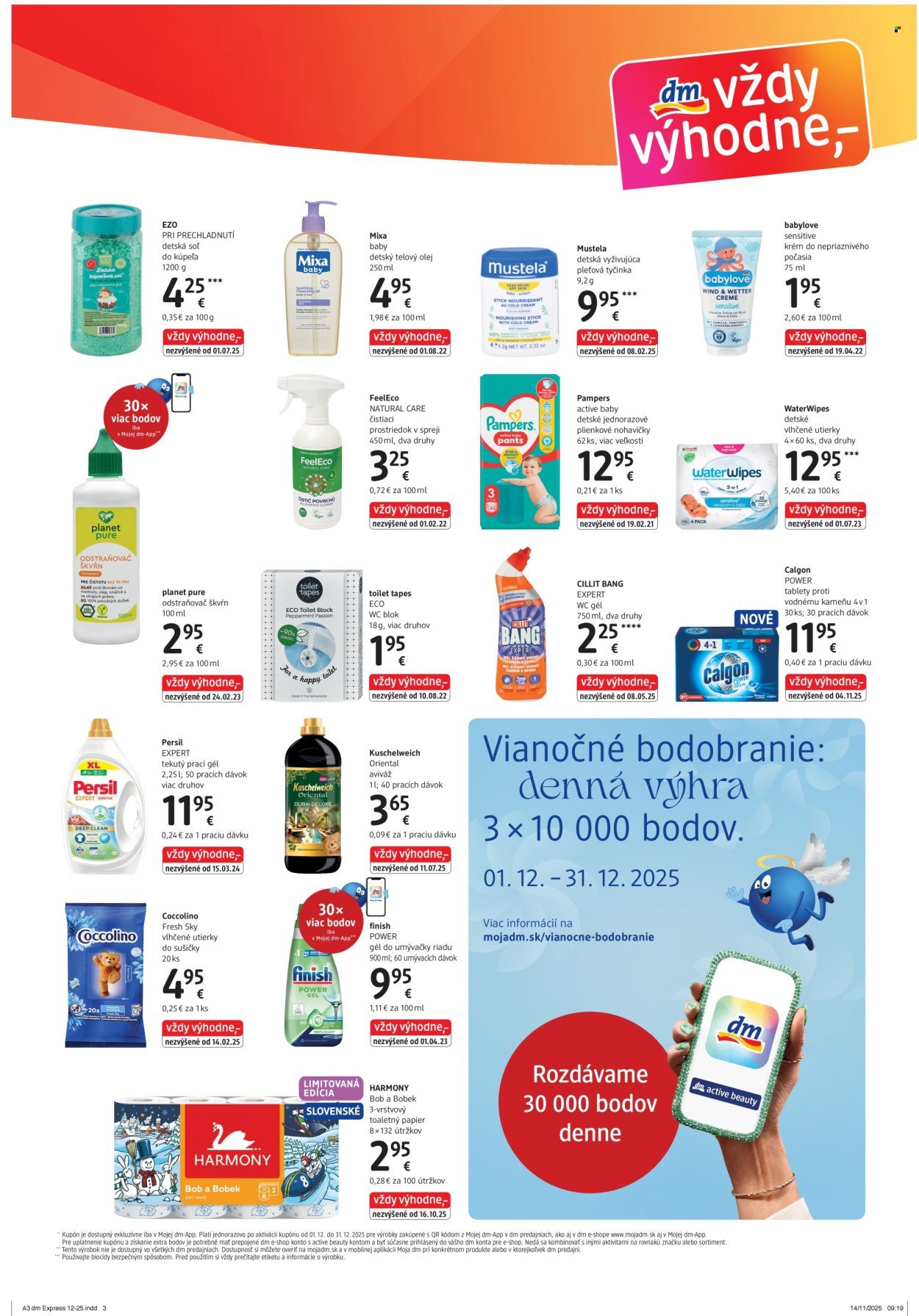 DM DROGERIE leták - Od pondelka 1.12.2025 (2025-12-01 - 2025-12-31) | 3