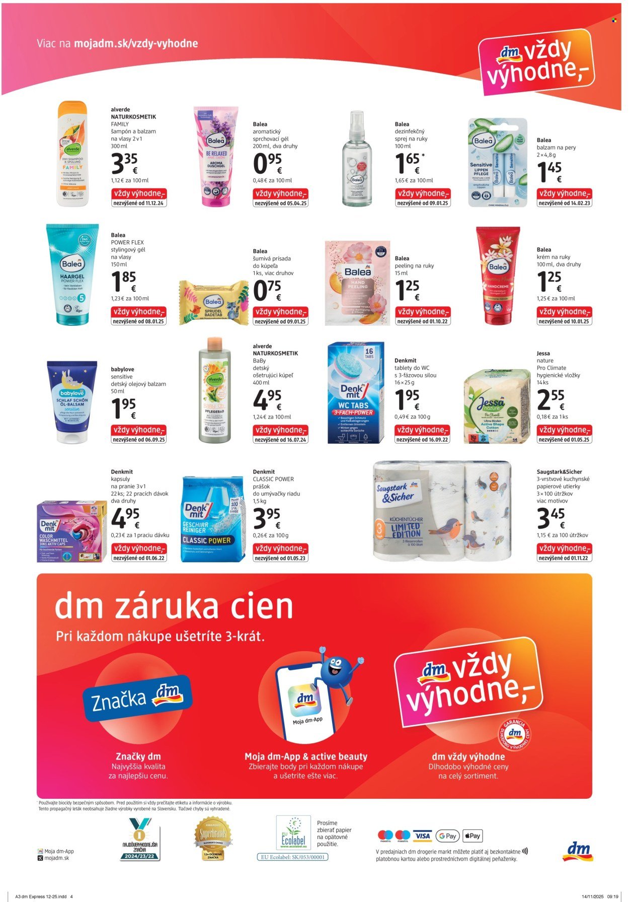 DM DROGERIE leták - Od pondelka 1.12.2025 (2025-12-01 - 2025-12-31) | 4