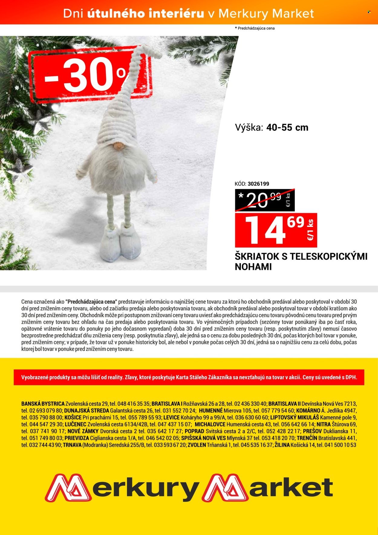 MERKURY MARKET leták - Dni útulného interiéru (2025-11-22 - 2025-11-30) | 30