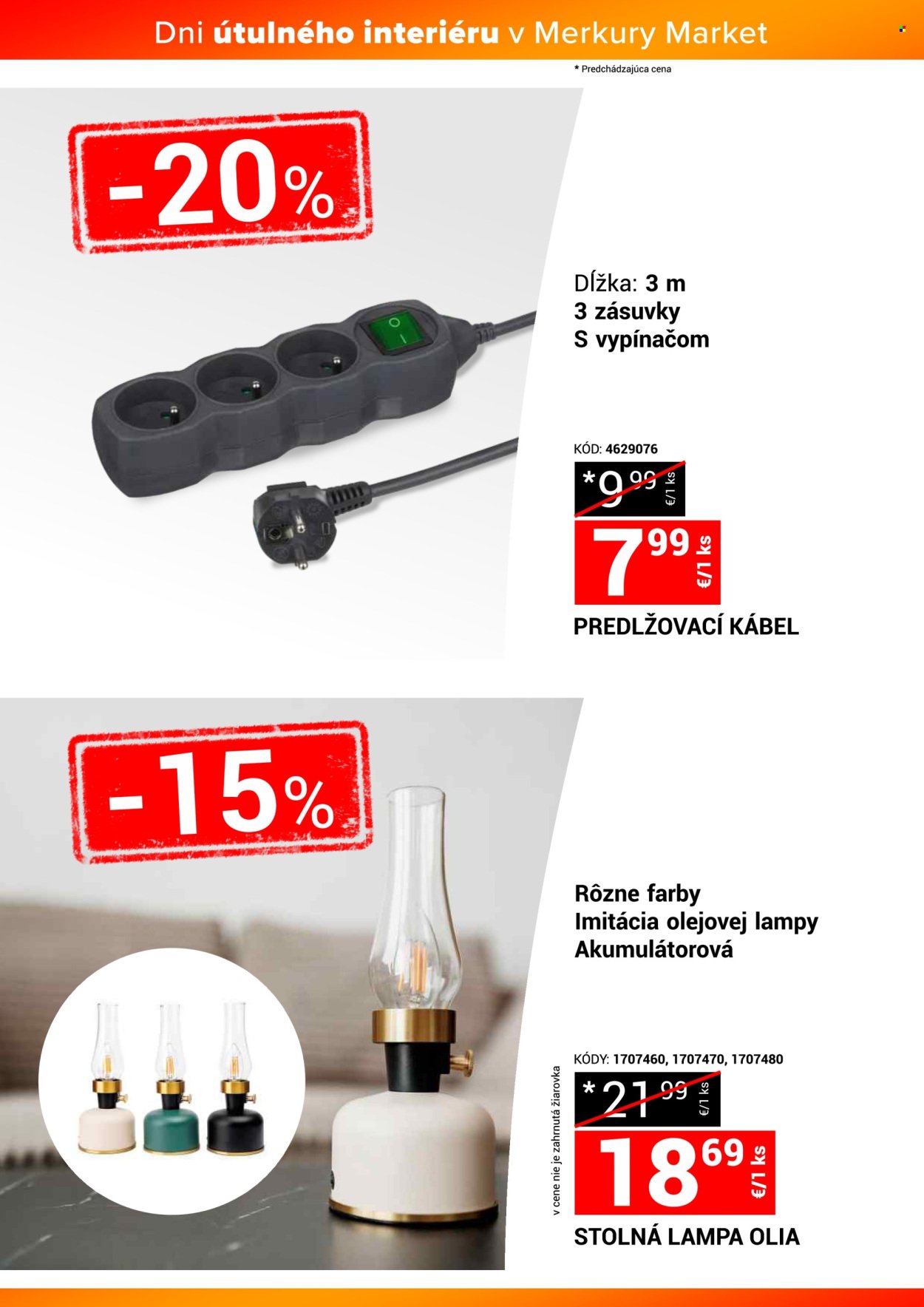 MERKURY MARKET leták - Dni útulného interiéru (2025-11-22 - 2025-11-30) | 6