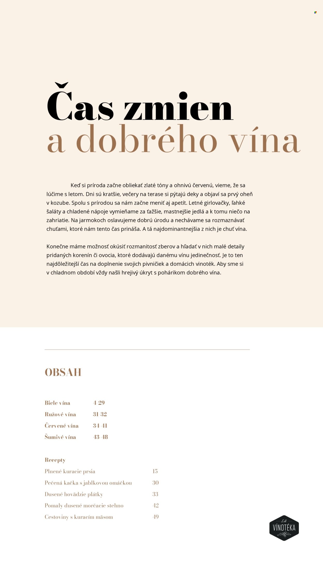 LIDL leták - Objav svet vín s Lidl vínotékou (2025-06-03) | 2