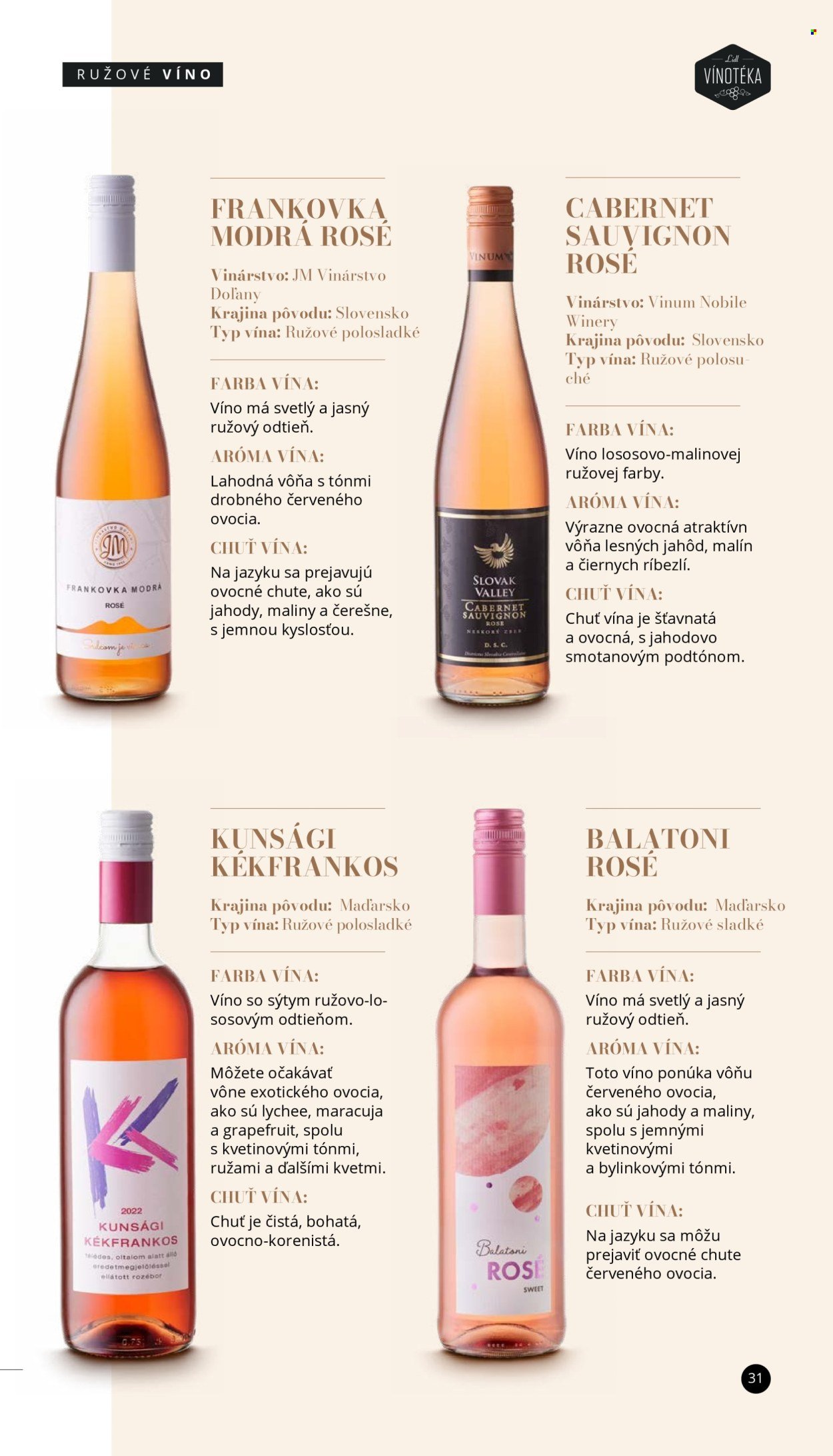 LIDL leták - Objav svet vín s Lidl vínotékou (2025-06-03) | 31