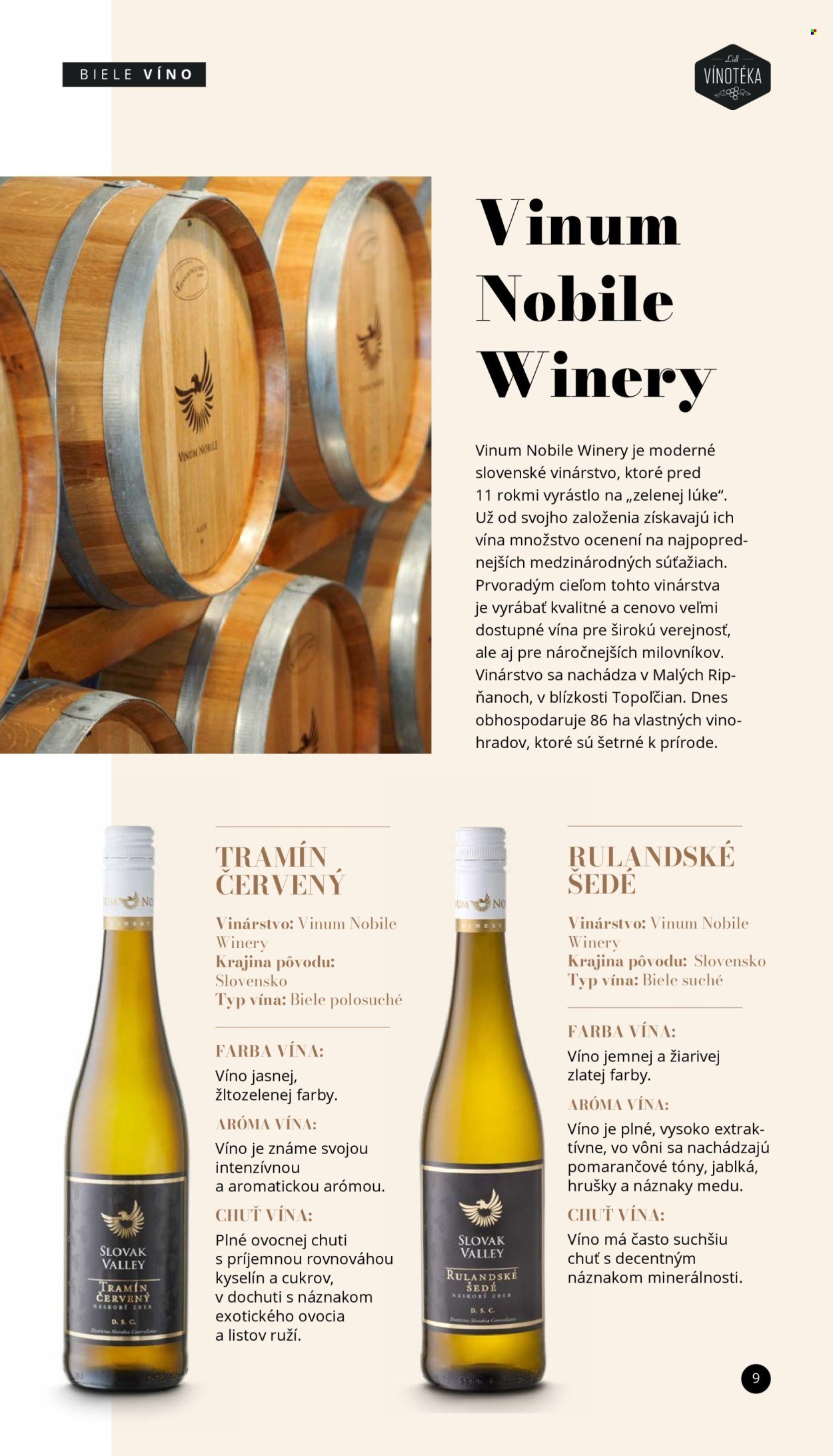LIDL leták - Objav svet vín s Lidl vínotékou (2025-06-03) | 9